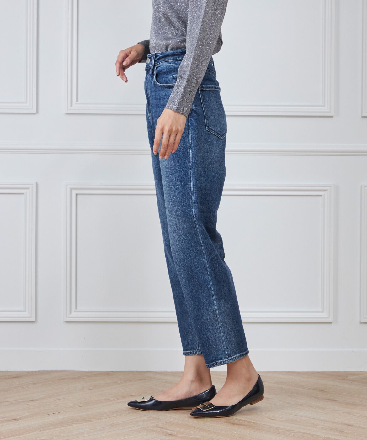 7-IDconcept.「Cacao ペグトップデニム《Healthy DENIM》」|デニム|