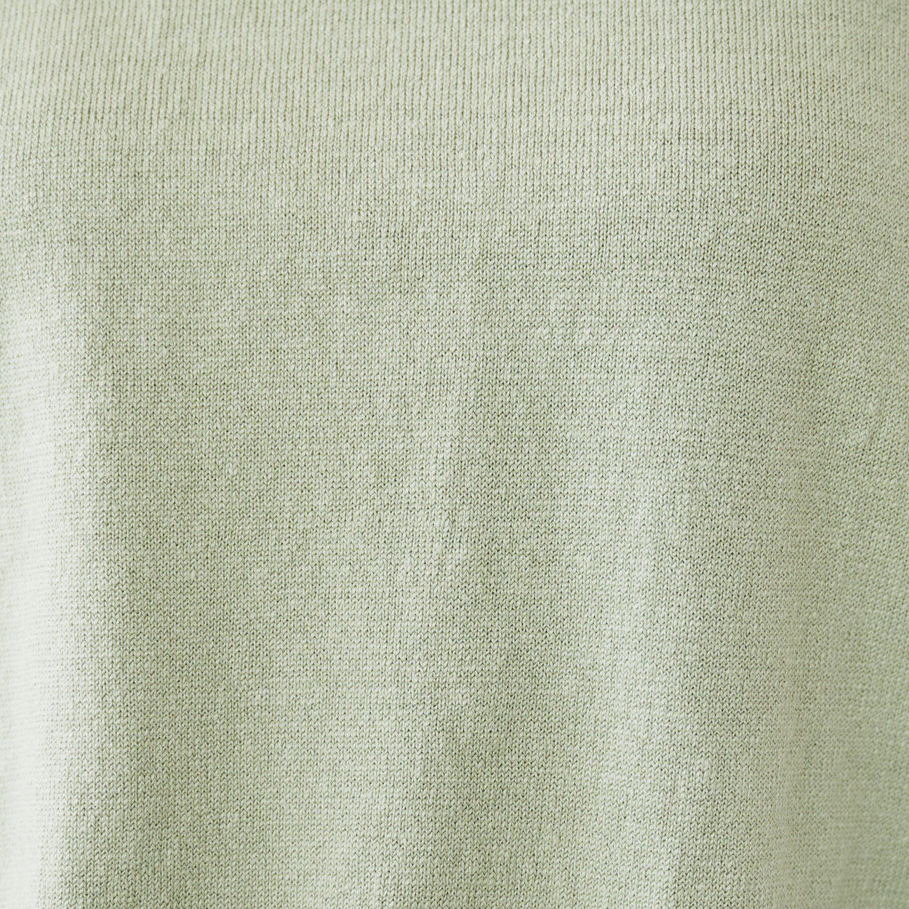 UNTITLED「【アンサンブル可能/洗える】リネン混ベーシックニット」|ニット・セーター|