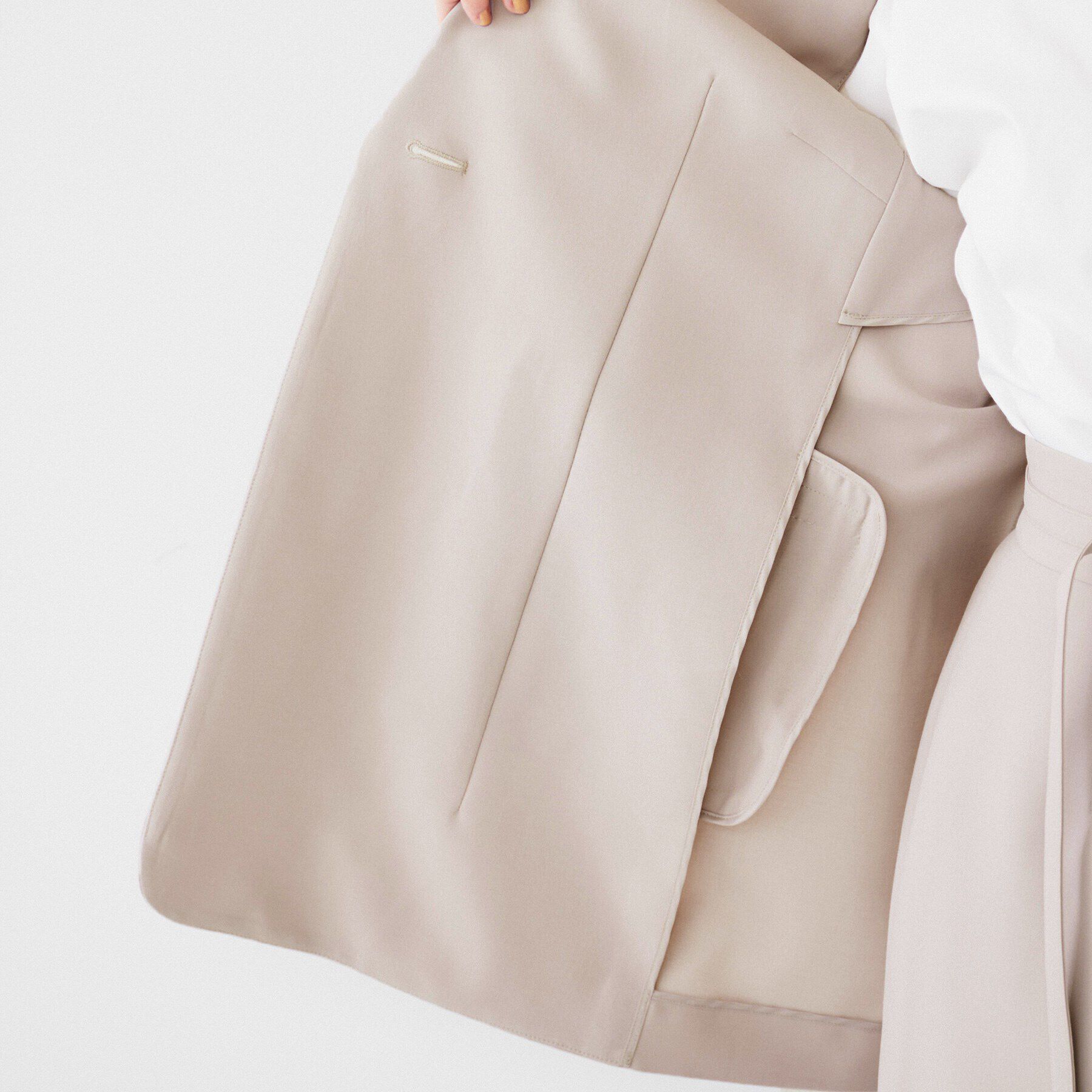 UNTITLED「【接触冷感/UV/セットアップ可能】ライトウェイト テーラードジレ」|ベスト・ジレ|