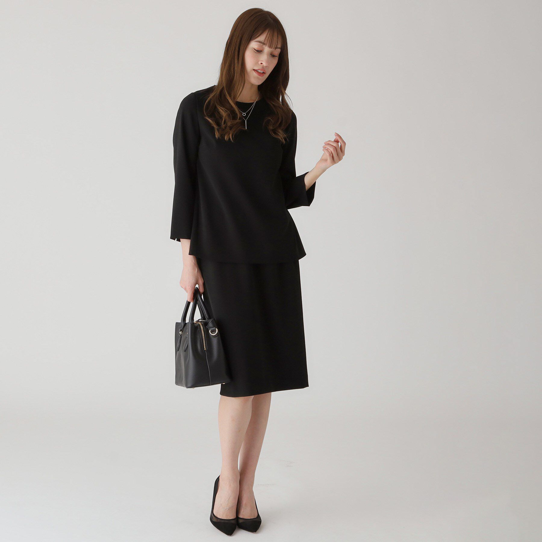 COUP DE CHANCE「【洗える／撥水加工】Aラインブラウス」|シャツ・ブラウス|