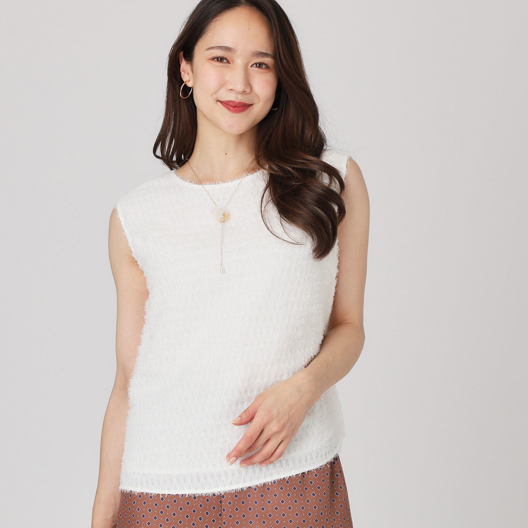 COUP DE CHANCE「【手洗い可／日本製】ジャカードブラウス」|シャツ・ブラウス|