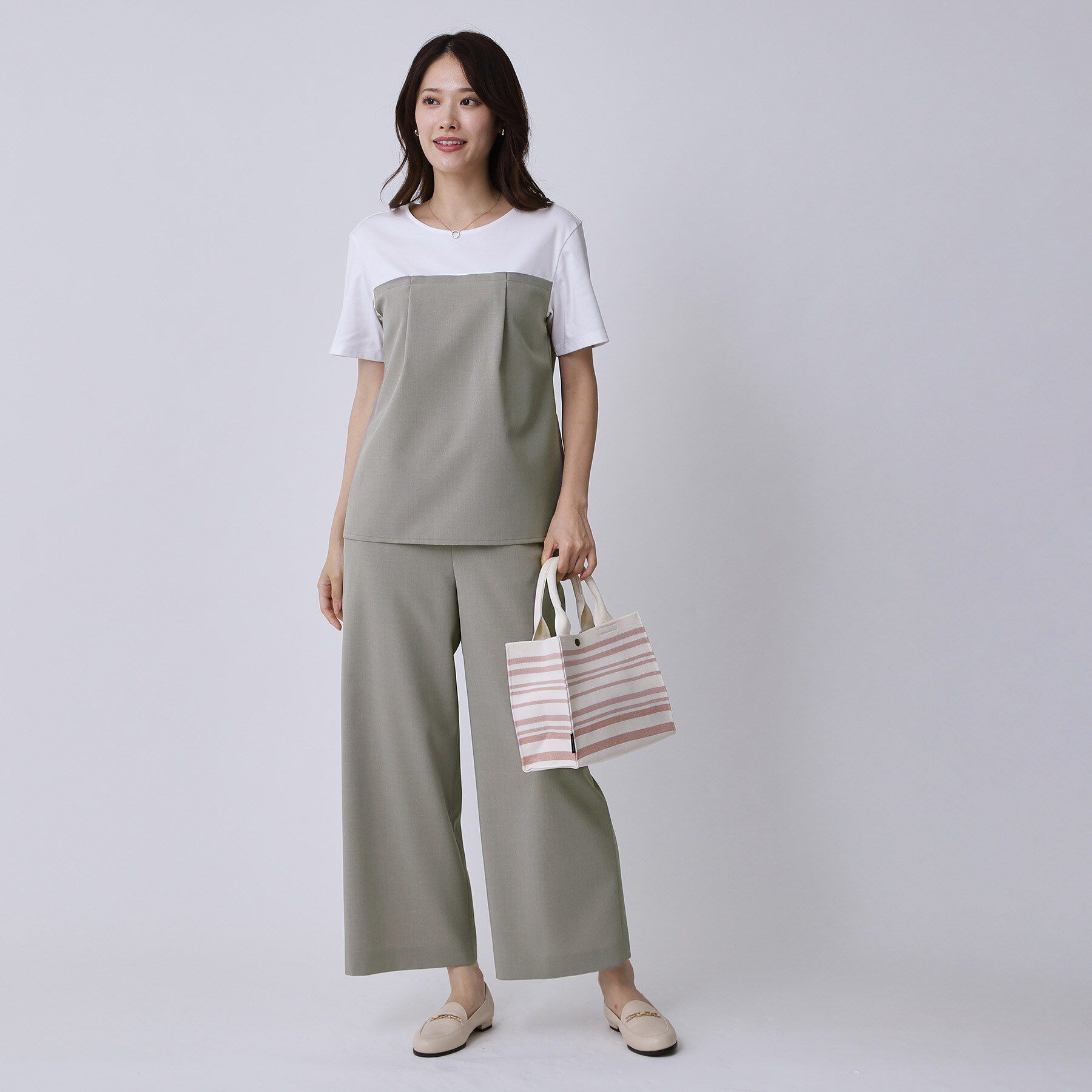 COUP DE CHANCE「【手洗い可／日本製】ストレートワイドパンツ」|その他|