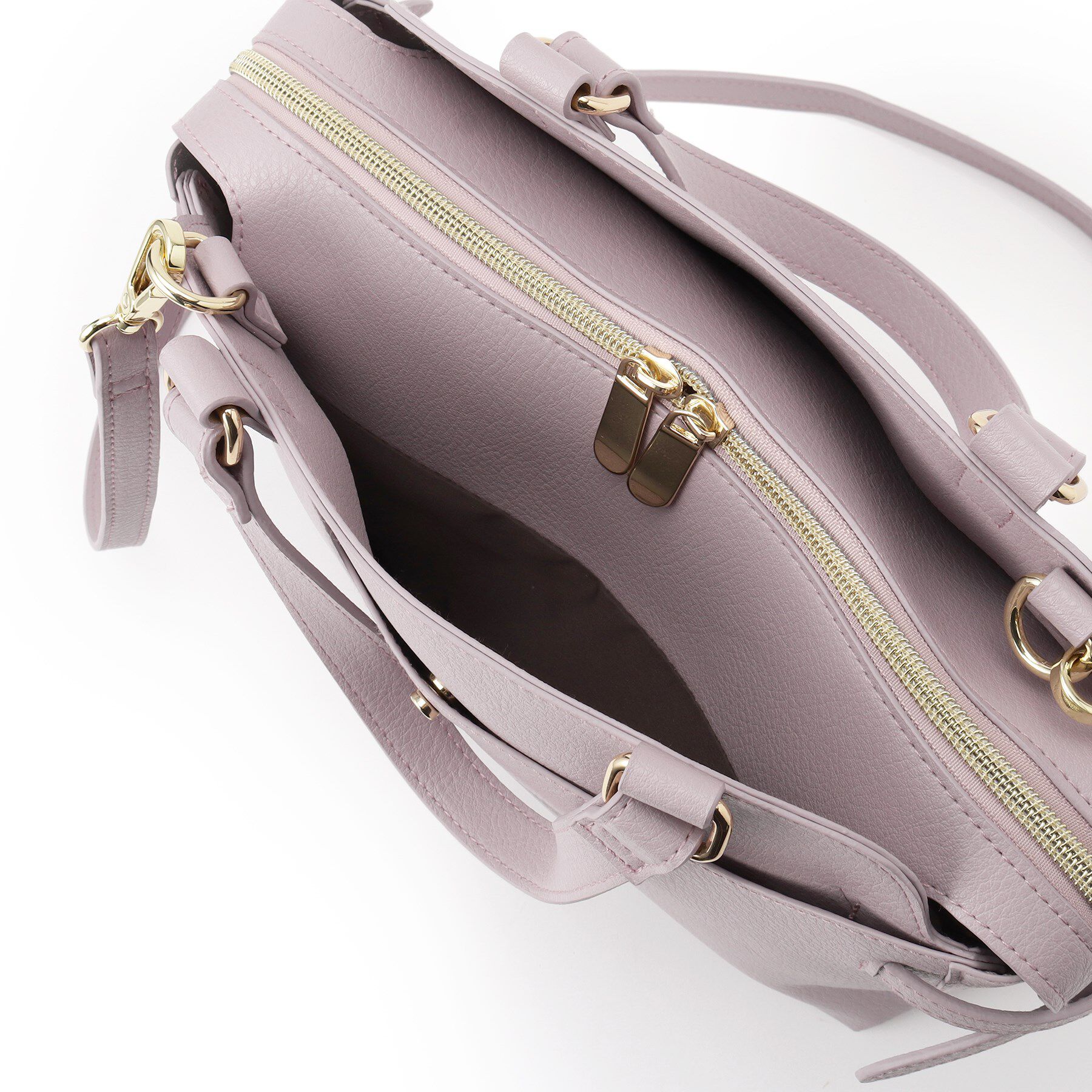 Reflect「【たっぷり収納！あおりポケット／通勤にぴったり◎／WEB先行カラーあり】ショルダー付きミディアムバッ」|トートバッグ|