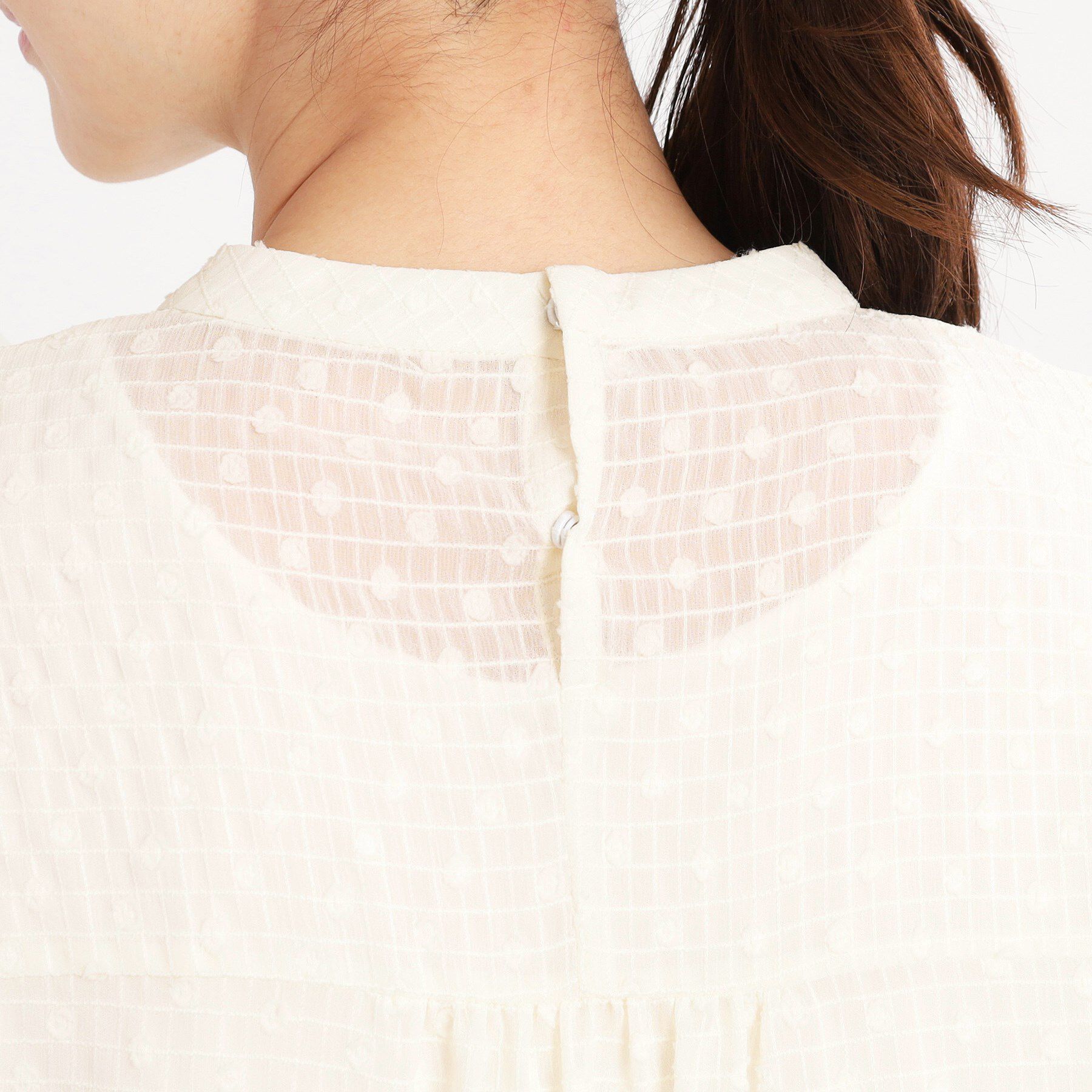 Reflect「【手洗い可】ロングシルエットブラウス」|シャツ・ブラウス|