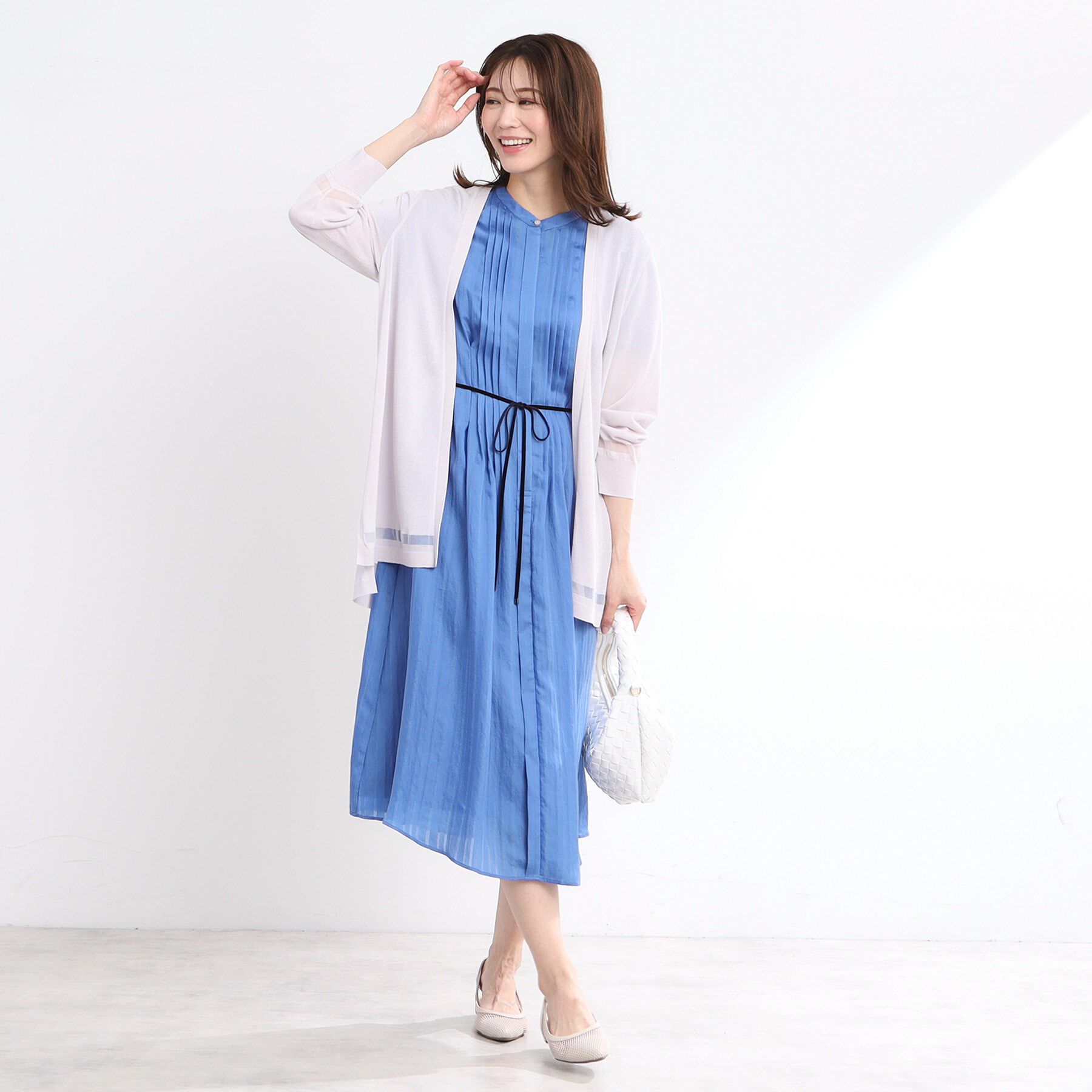 Reflect「【手洗い可】着流しカーディガン」|カーディガン|