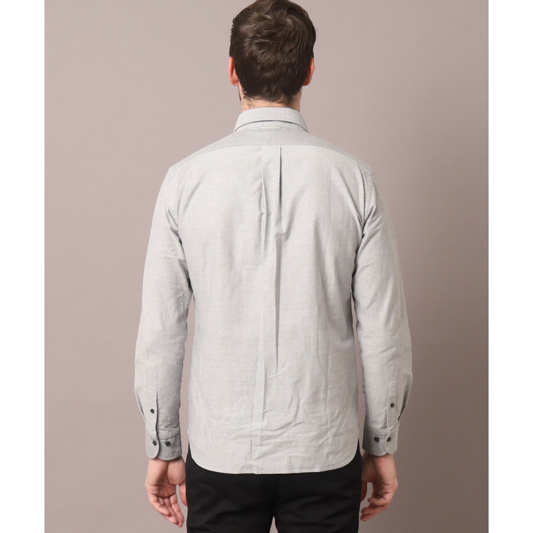 DRESSTERIOR「オックスフォード ラウンドカラーシャツ」|シャツ・ブラウス|