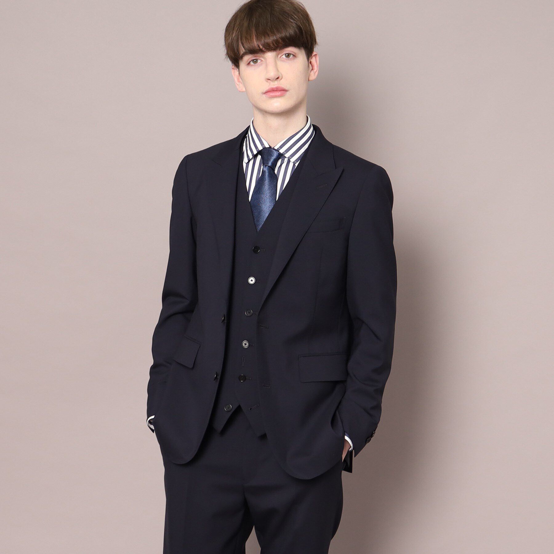 DRESSTERIOR「【セットアップ可】スリーピース SET UP ジャケット」|テーラードジャケット|