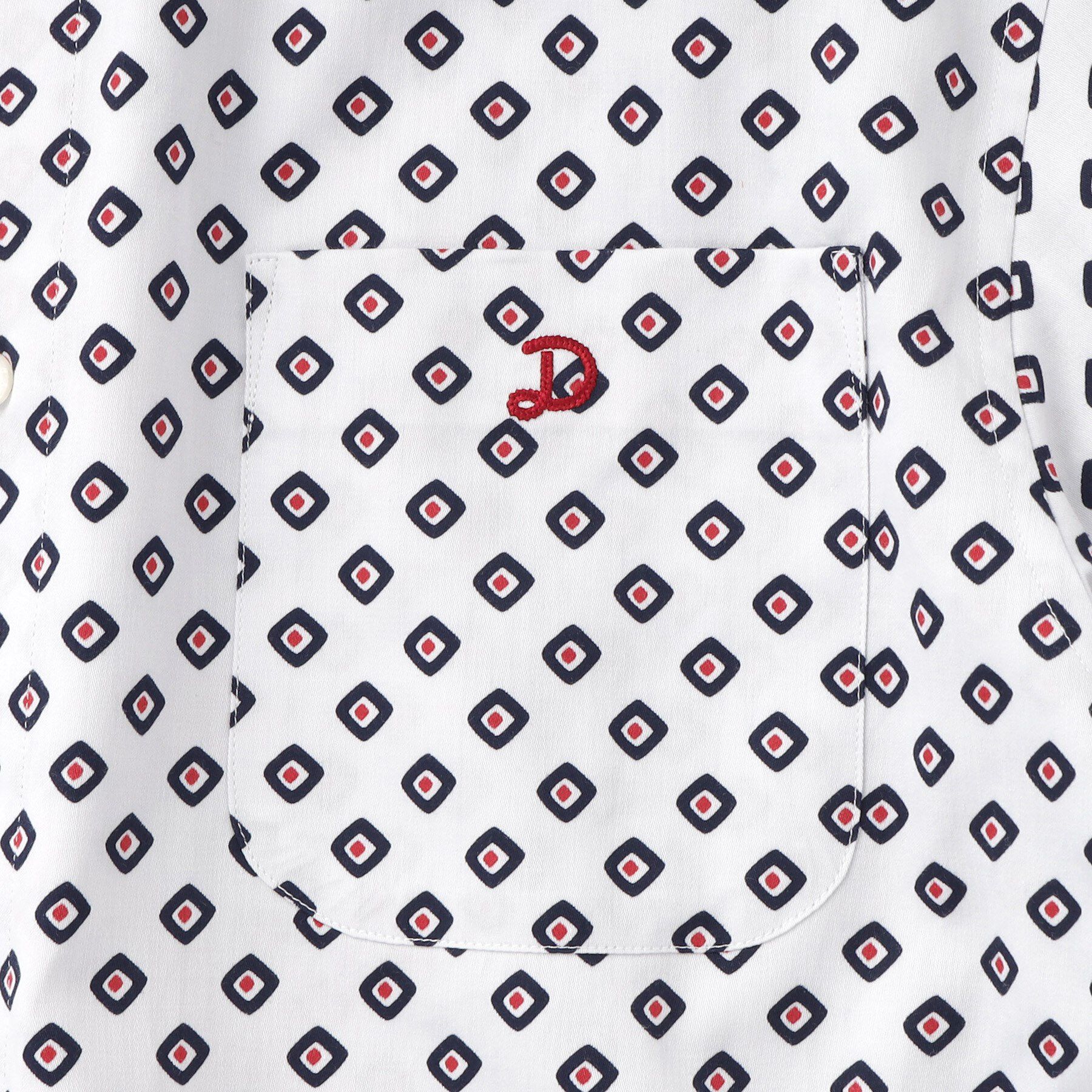 DRESSTERIOR「ポートベロープリント ショートスリーブシャツ」|シャツ・ブラウス|