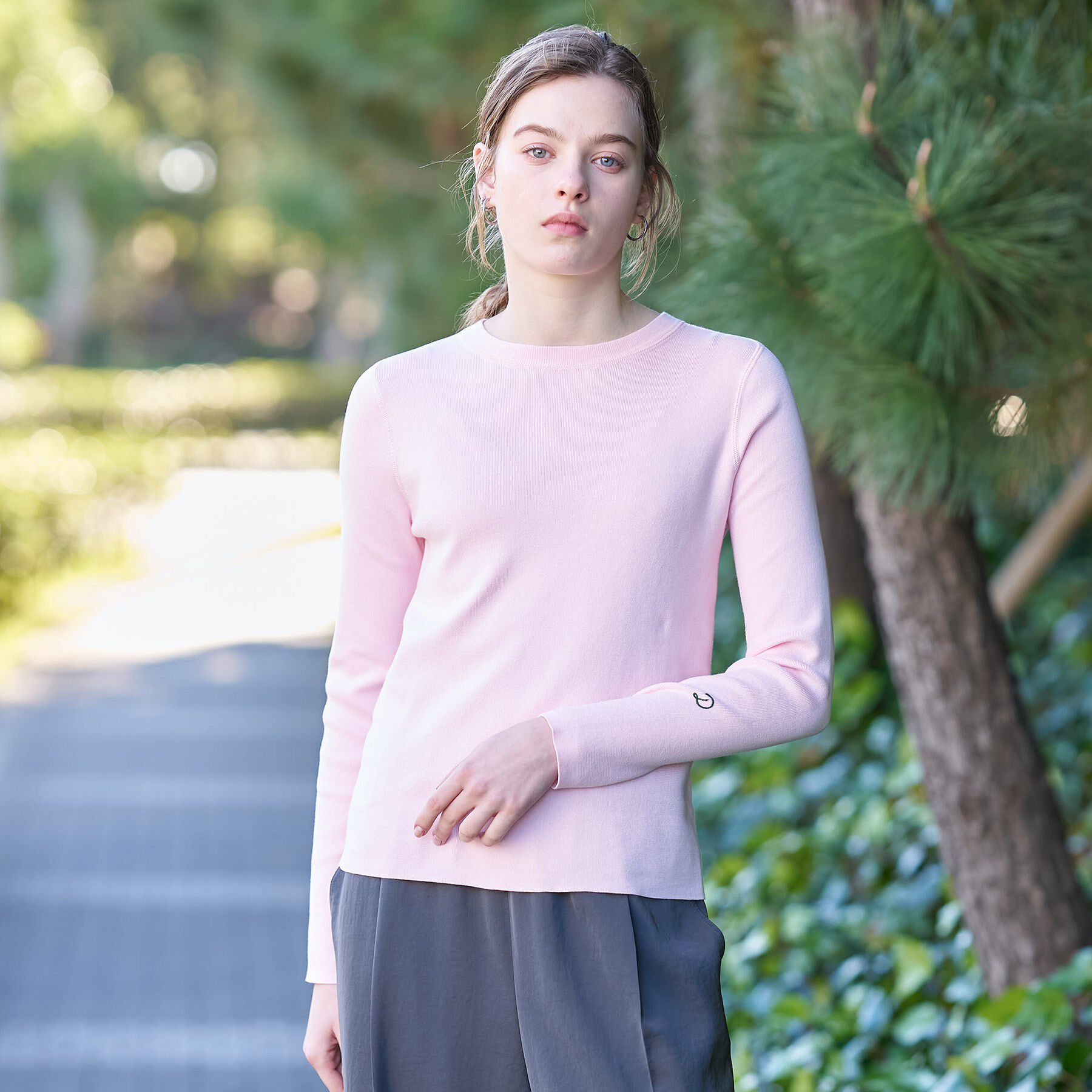 DRESSTERIOR「【ウォッシャブル】コットンフルニードルニット」|ニット・セーター|