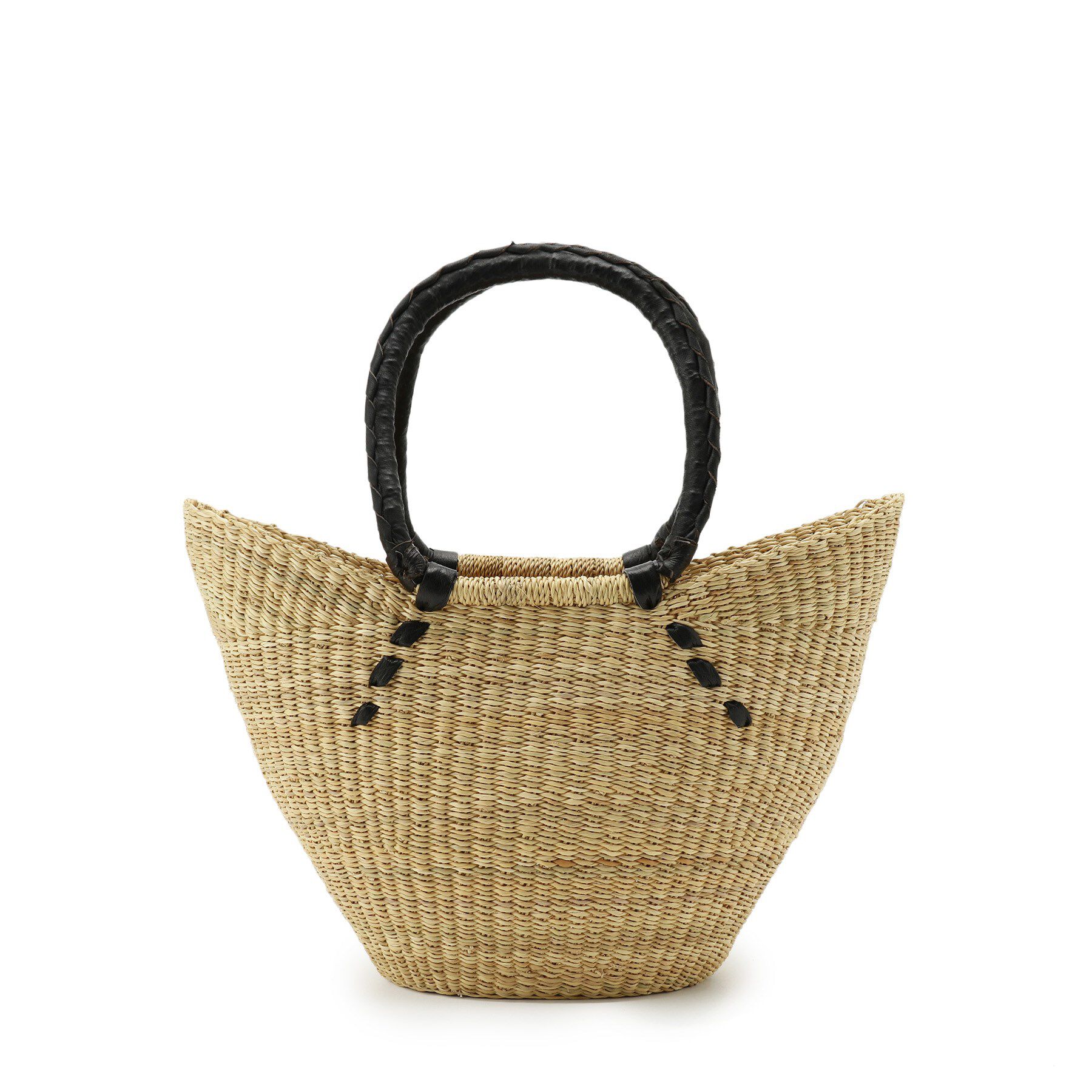 DRESSTERIOR「AFRICAN SQUARE（アフリカンスクエア）ブルキナバスケット」|トートバッグ|