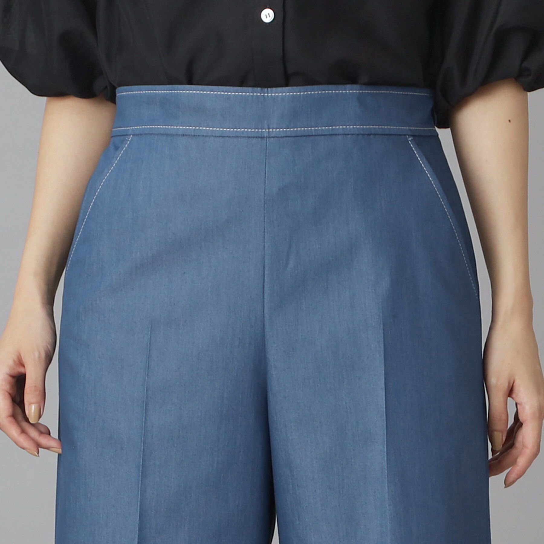 DRESSTERIOR「イージーウエスト ワイドデニム」|その他|