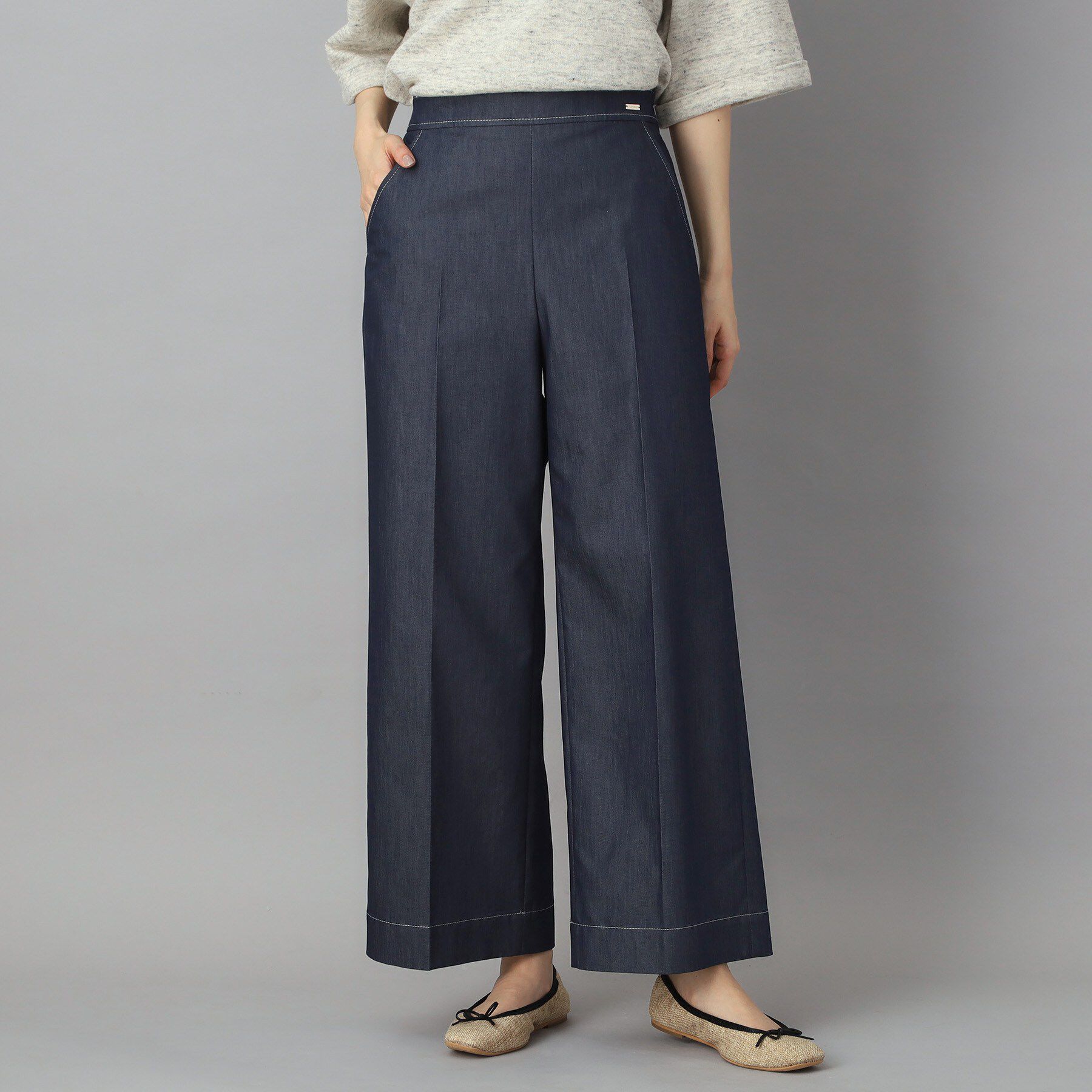 DRESSTERIOR「イージーウエスト ワイドデニム」|その他|