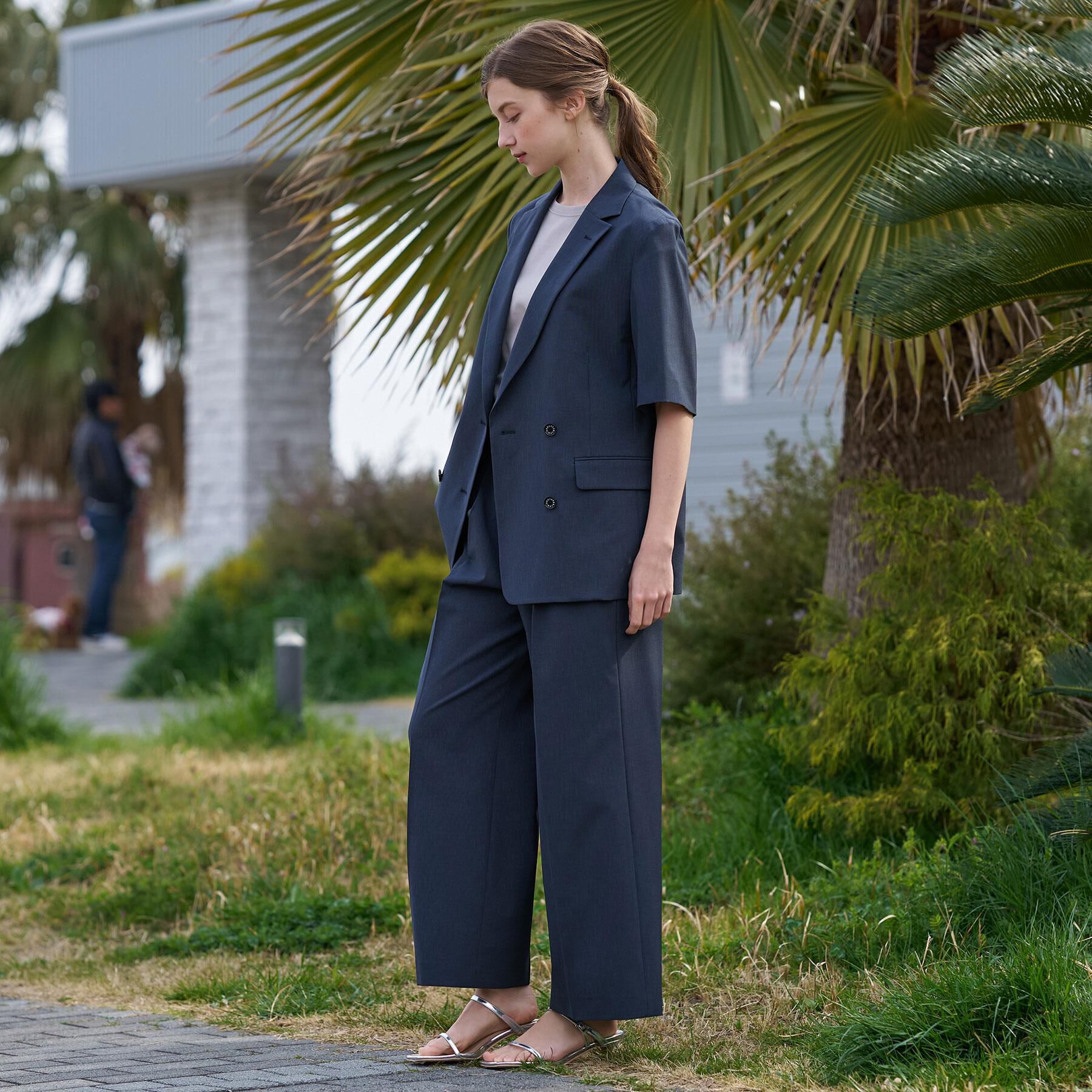 DRESSTERIOR「【otonaMUSE5月号掲載/セットアップ可】ウォッシャブルイージーサマージャケット」|テーラードジャケット|