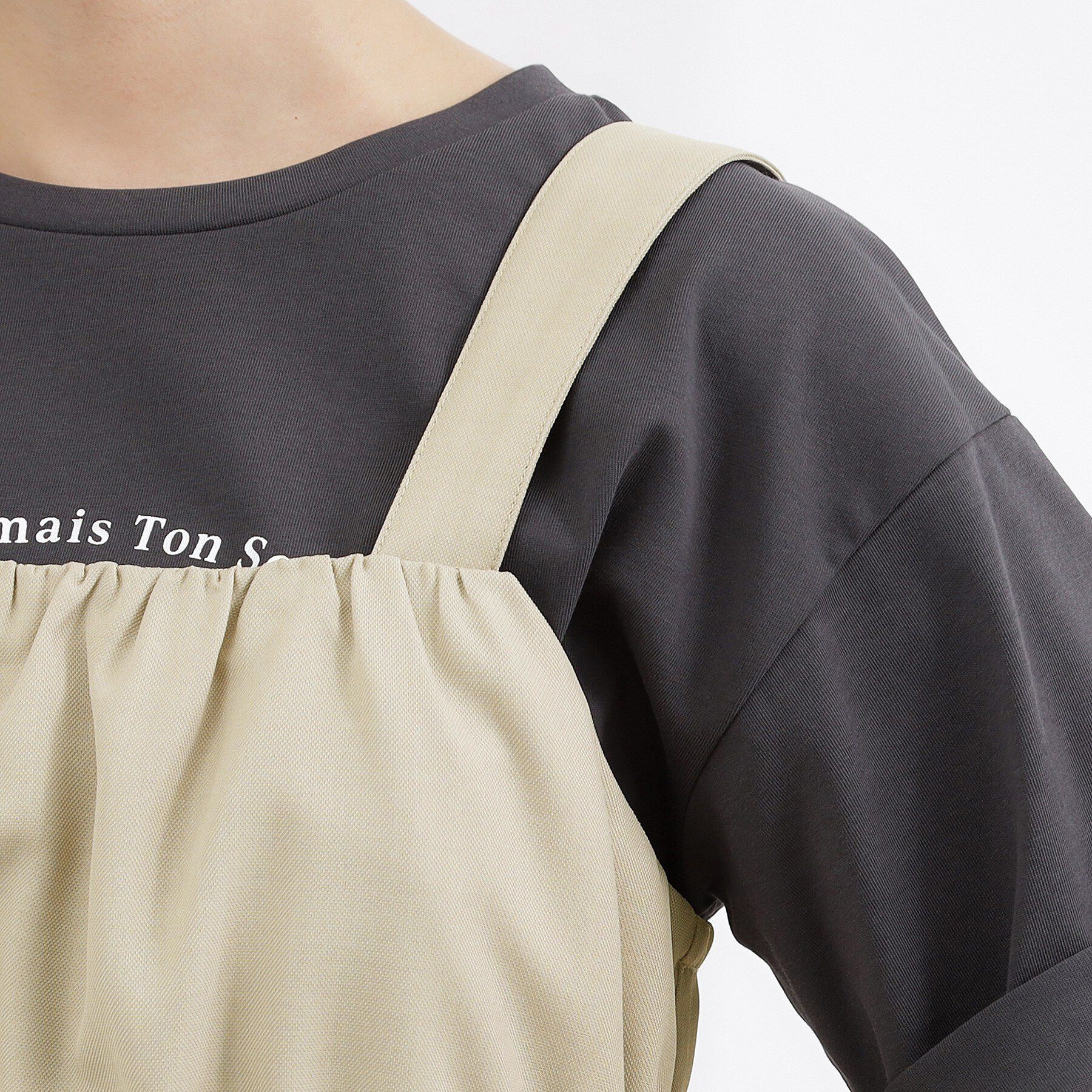 grove「シャーリングビスチェSET UP」|スーツ|