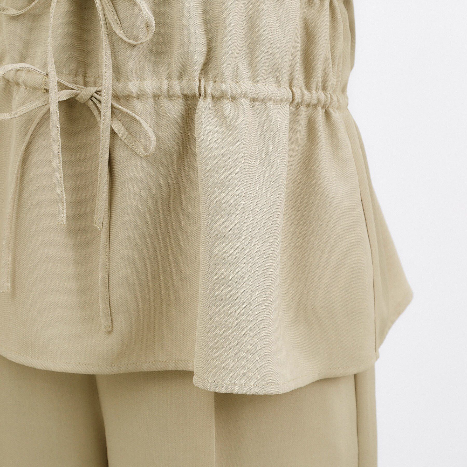 grove「シャーリングビスチェSET UP」|スーツ|