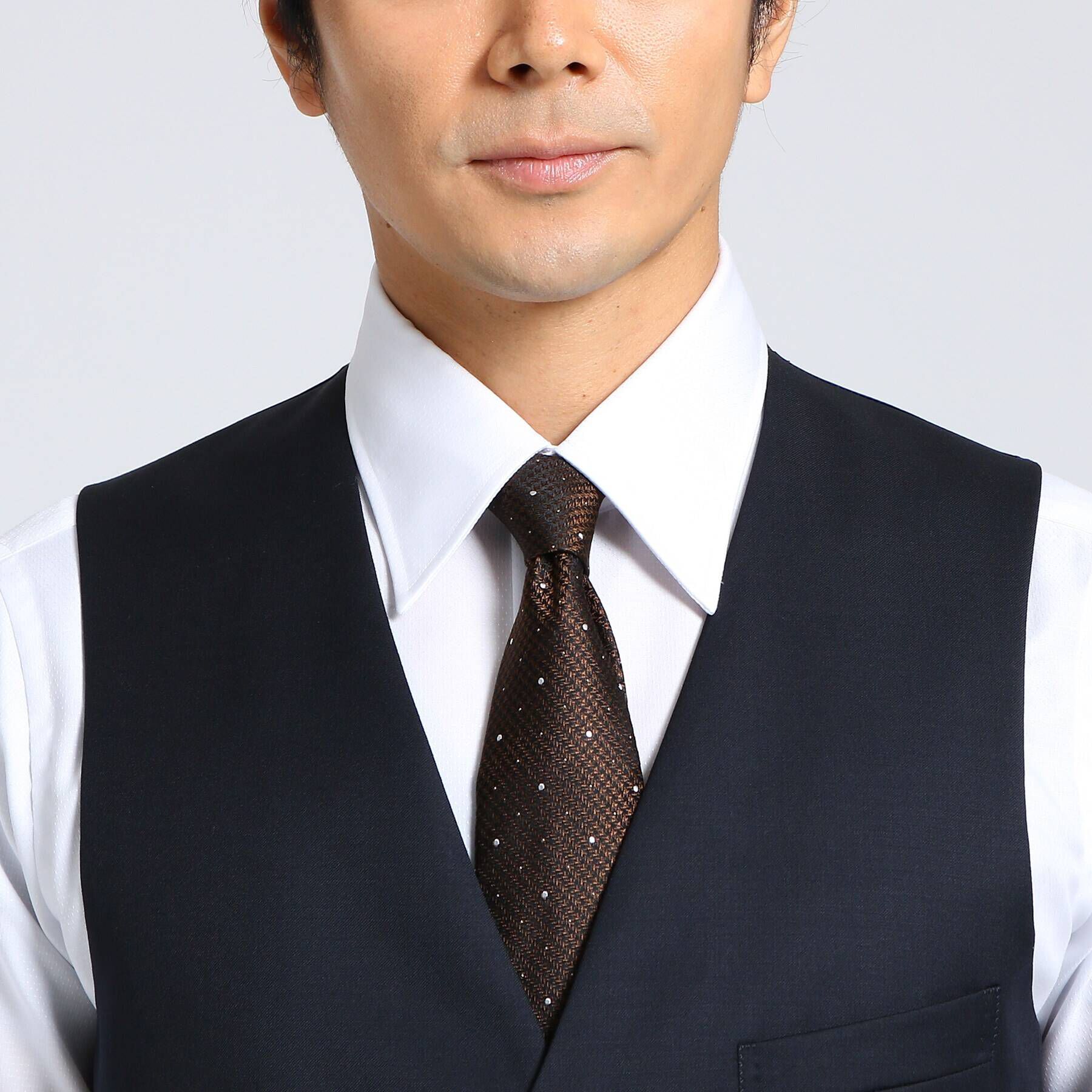 TAKEO KIKUCHI「【J&infin;QUALITY】サージベスト Fabric by MIYUKI KEORI」|スーツ|