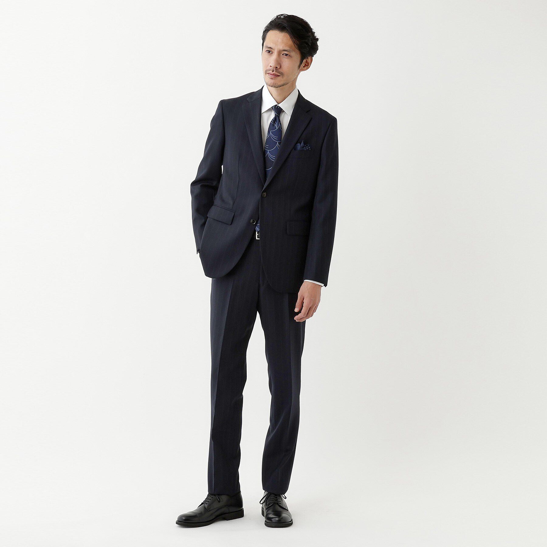 TAKEO KIKUCHI「【THE FLAGSHIP】矢絣 ストライプ スーツ」|スーツ|