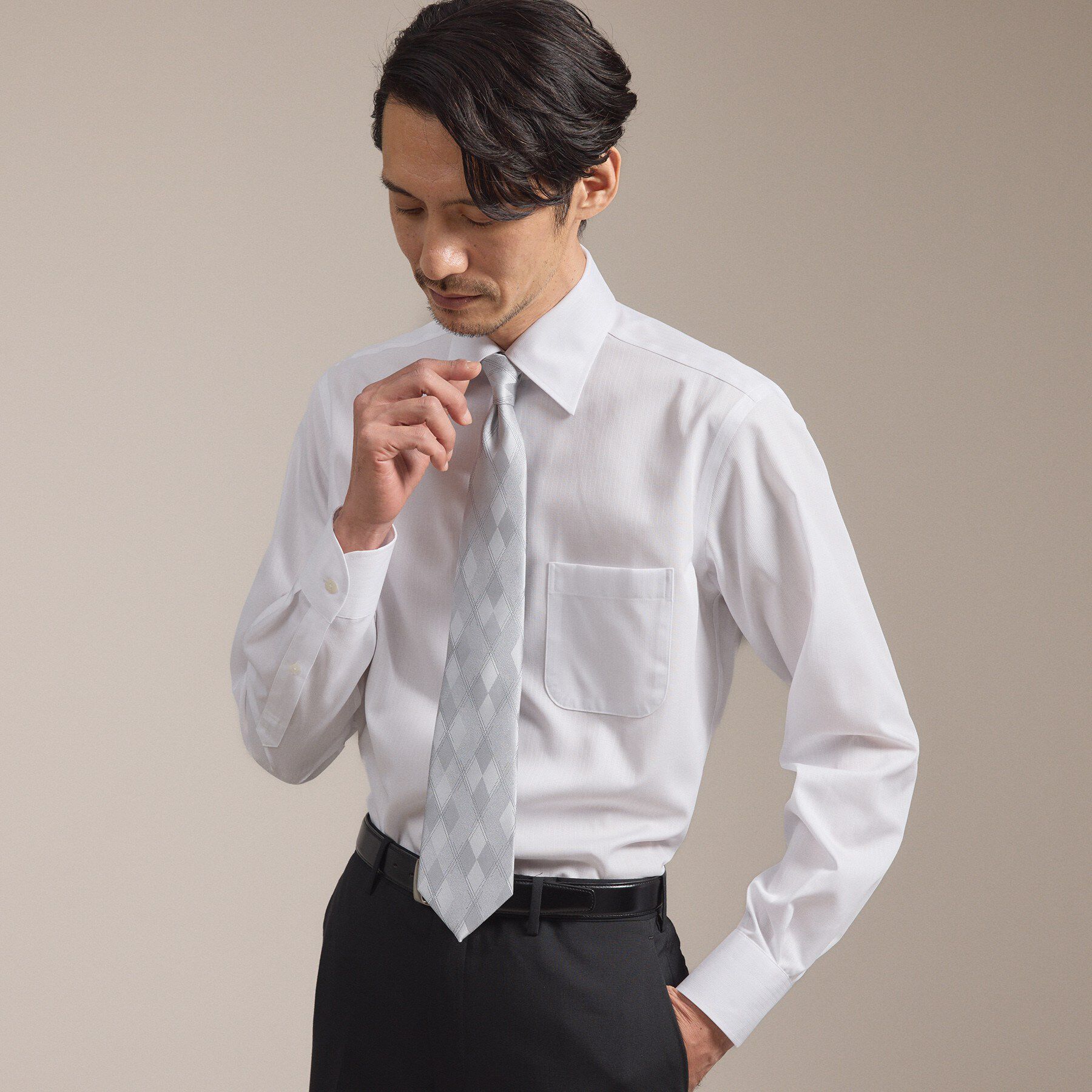 TAKEO KIKUCHI「【形態安定】ドビー ドレスシャツ」|シャツ・ブラウス|