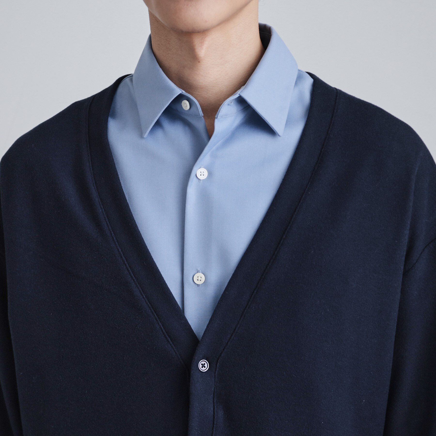 tk.TAKEO KIKUCHI「ウォームトッパーカーディガン」|カーディガン|