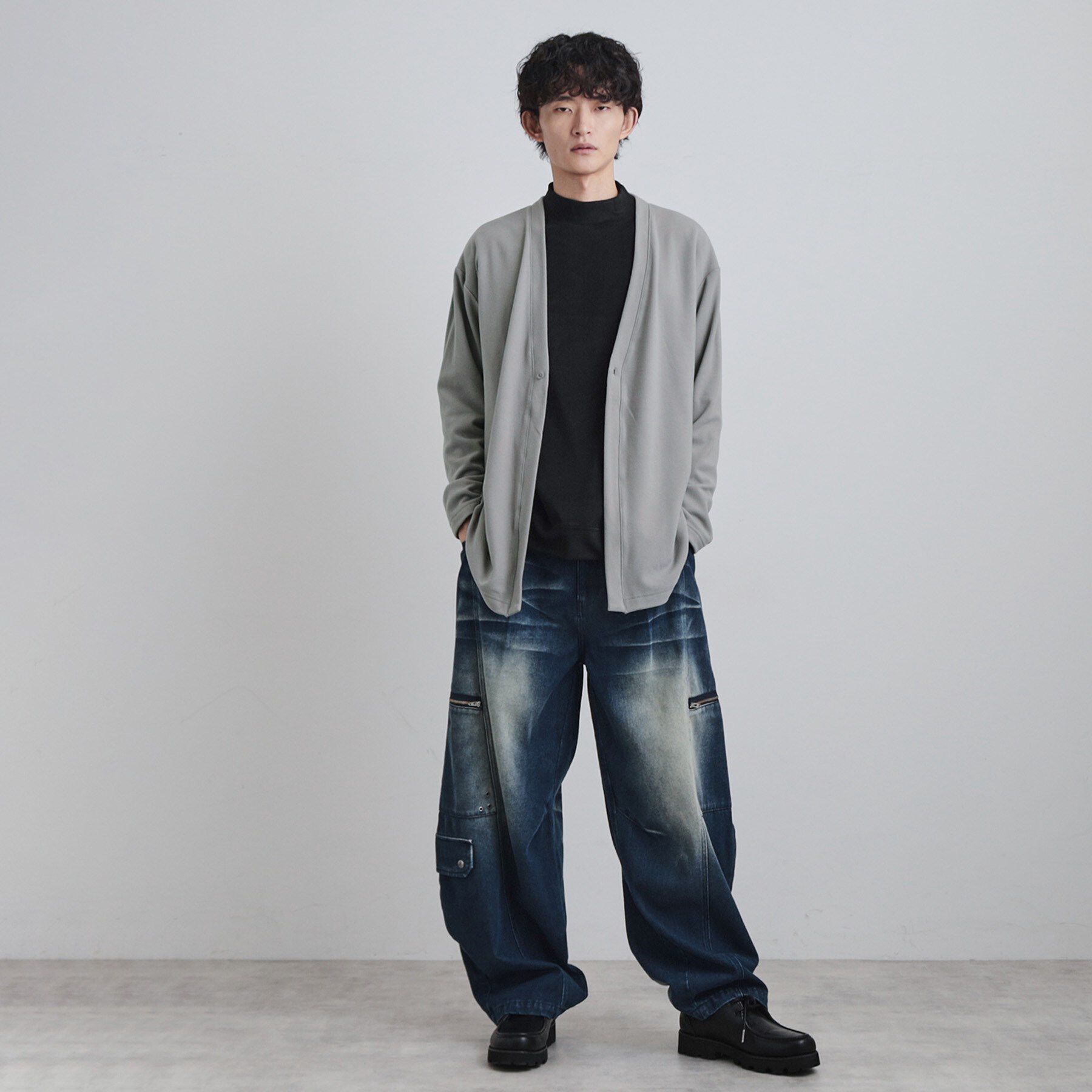 tk.TAKEO KIKUCHI「ウォームトッパーカーディガン」|カーディガン|