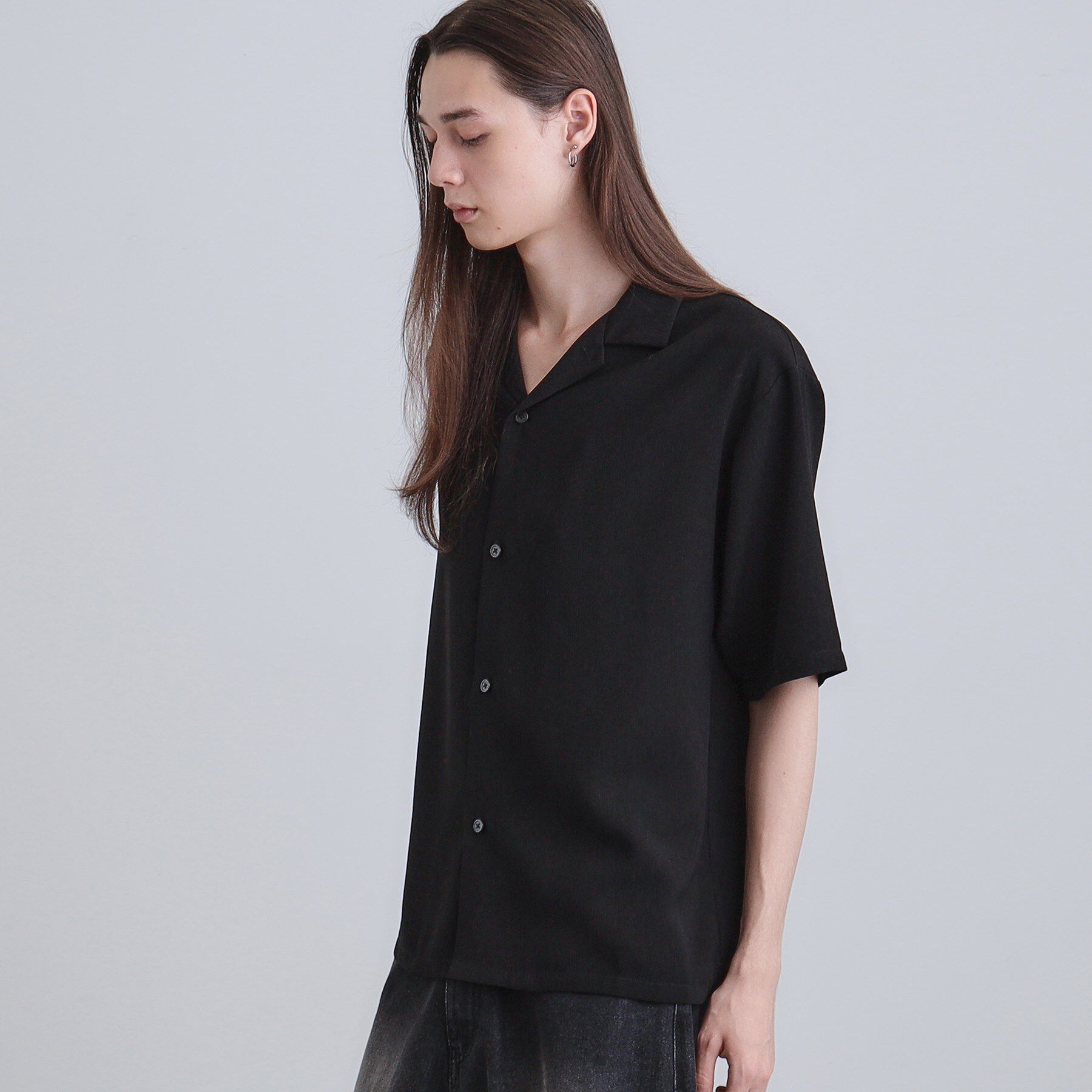 tk.TAKEO KIKUCHI「テッククレープ半袖シャツ」|シャツ・ブラウス|