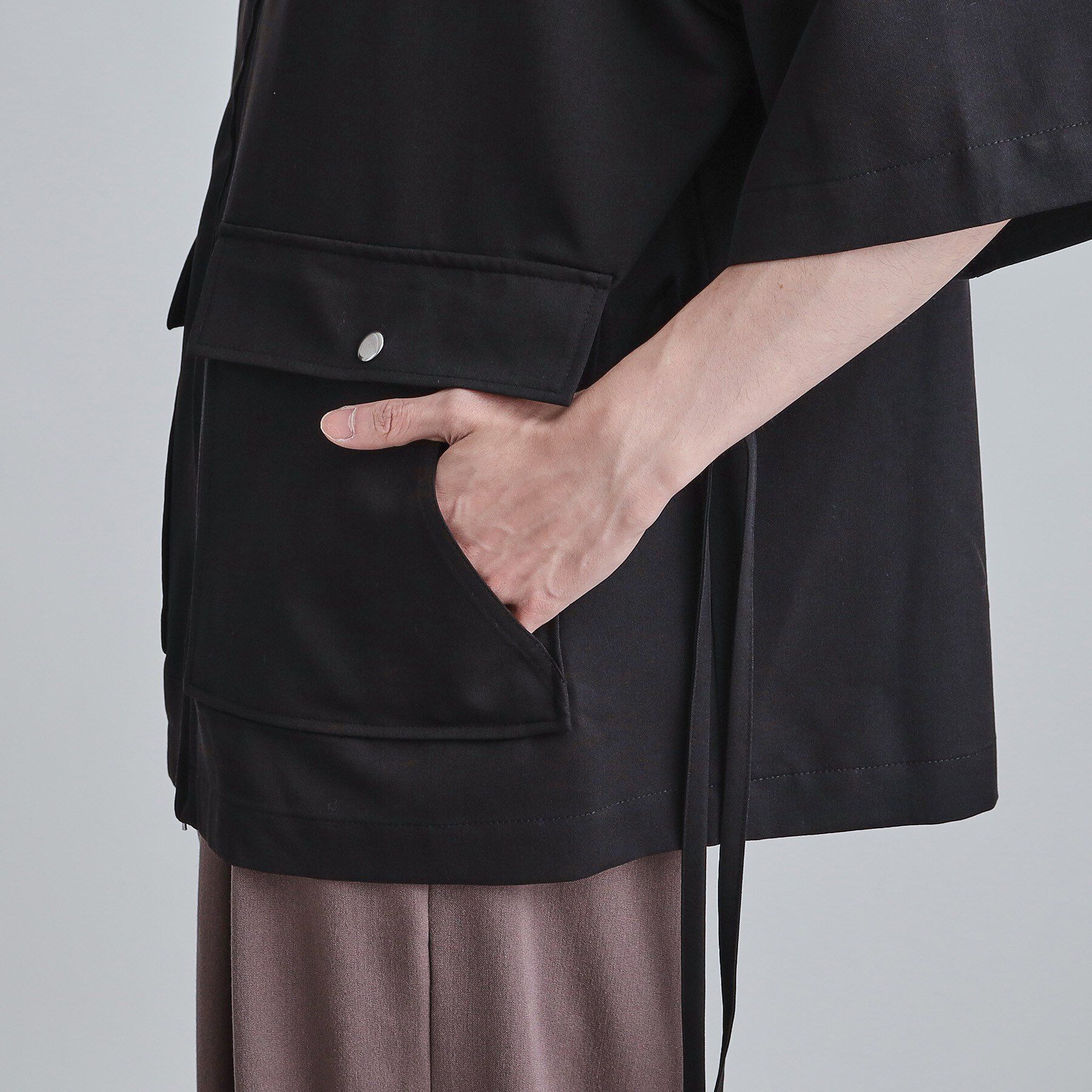 tk.TAKEO KIKUCHI「フロントジップシャツアウター」|シャツ・ブラウス|