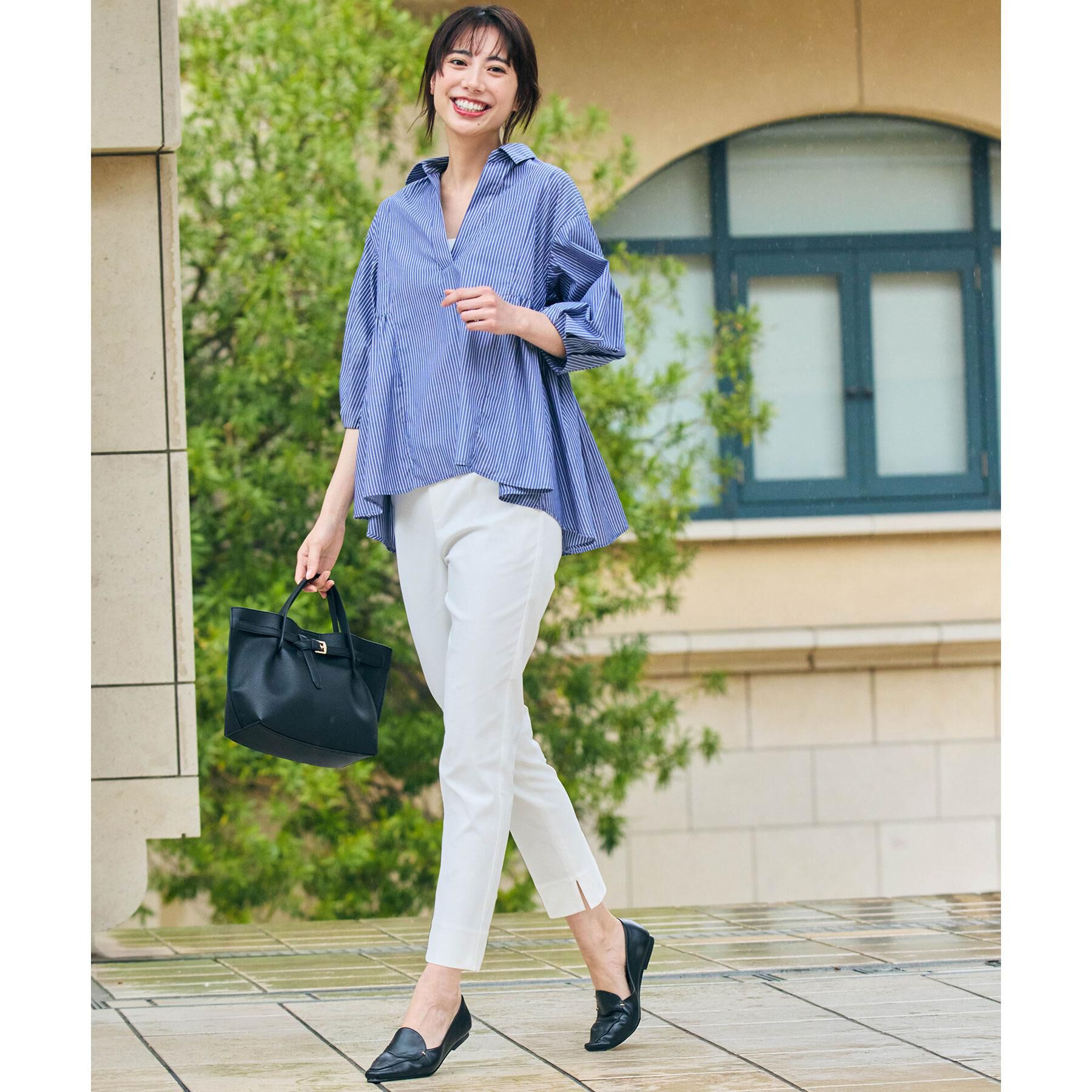 OPAQUE.CLIP「ハイストレッチスティックパンツ【洗濯機OK/透け防止/接触冷感】」|その他|