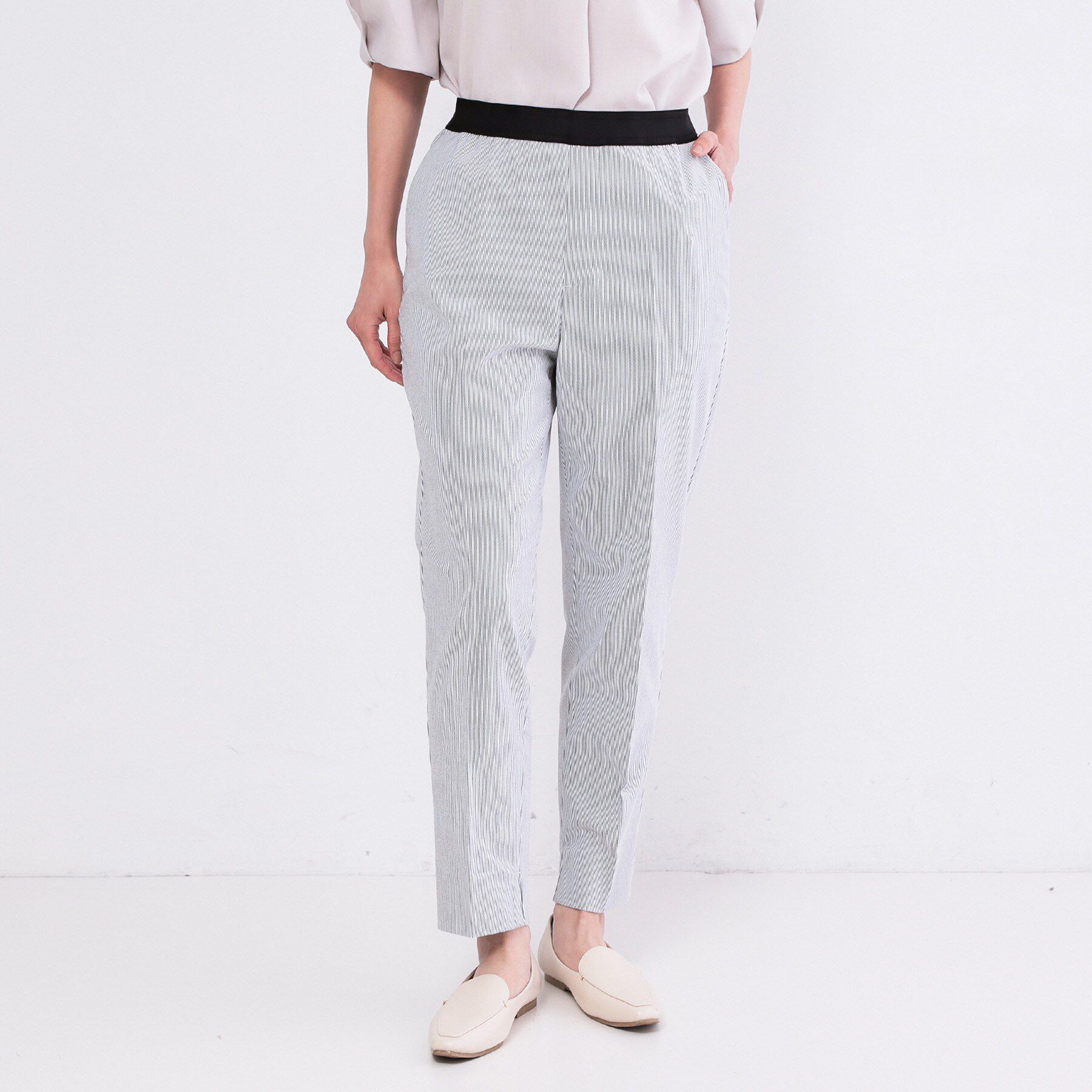 OPAQUE.CLIP「ハイストレッチスティックパンツ【洗濯機OK/透け防止/接触冷感】」|その他|