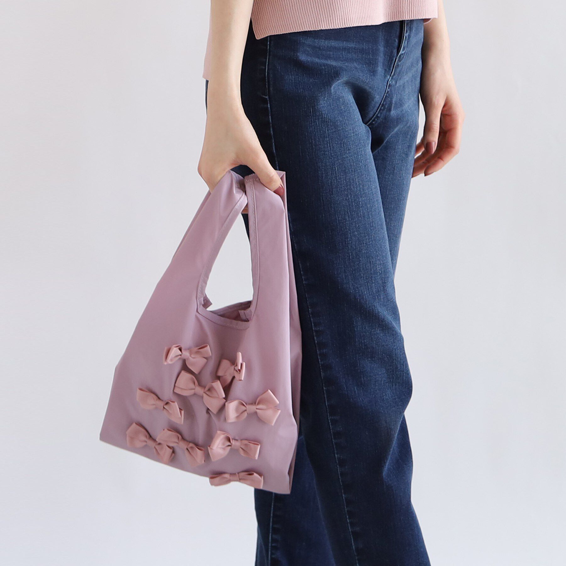 Couture broach「メニーリボン エコバッグ(小)」|エコバッグ|