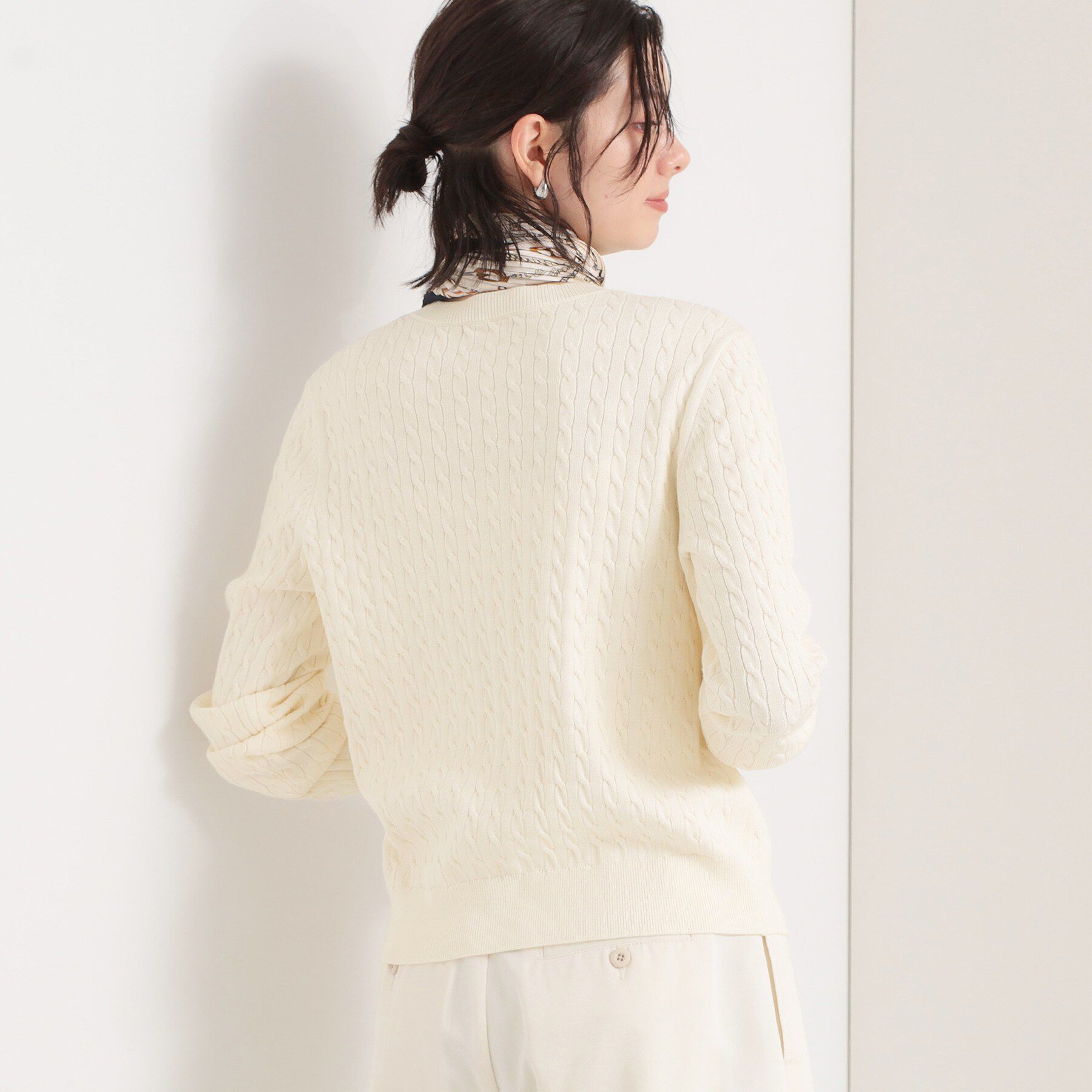 THE SHOP TK「【POLO BCS 別注】ケーブルカーディガン」|カーディガン|