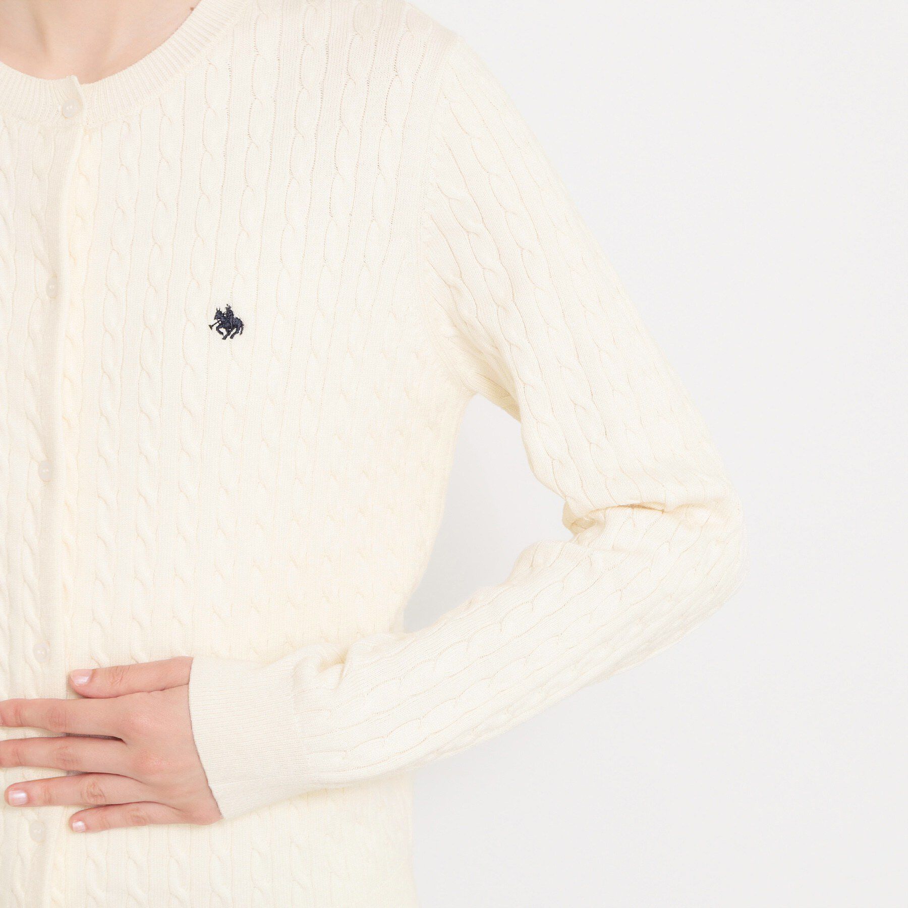 THE SHOP TK「【POLO BCS 別注】ケーブルカーディガン」|カーディガン|