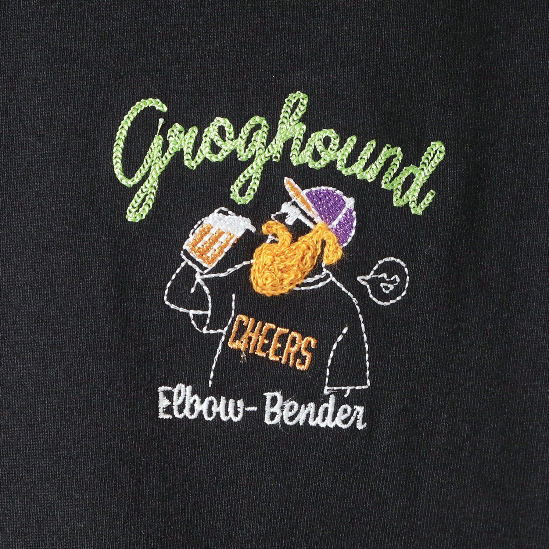 THE SHOP TK「ヒゲオジ サガラ刺繍 半袖Tシャツ 【洗濯機OK】」|Tシャツ・カットソー|