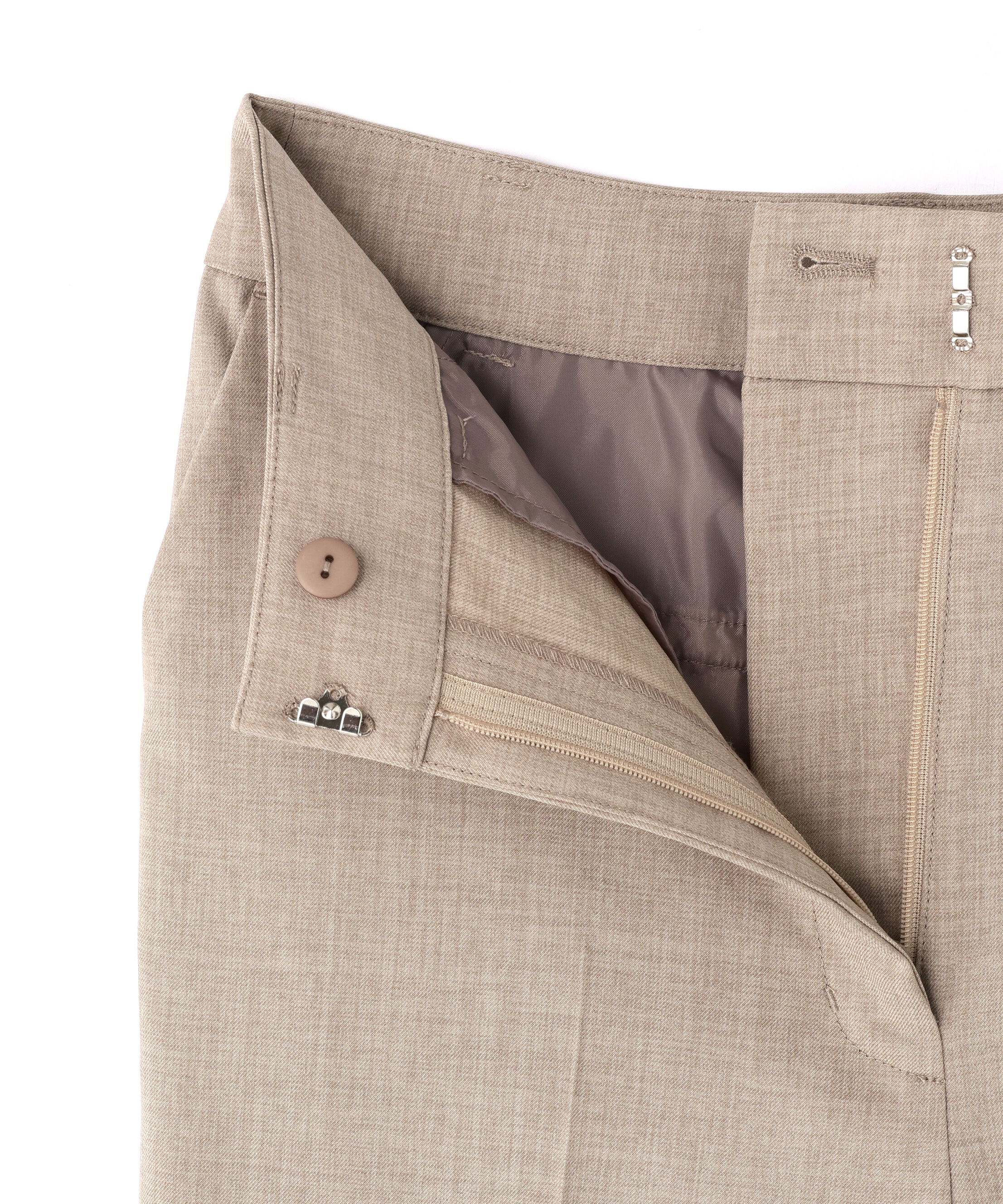  「リネンライク SETUP ストレートパンツ」|その他|