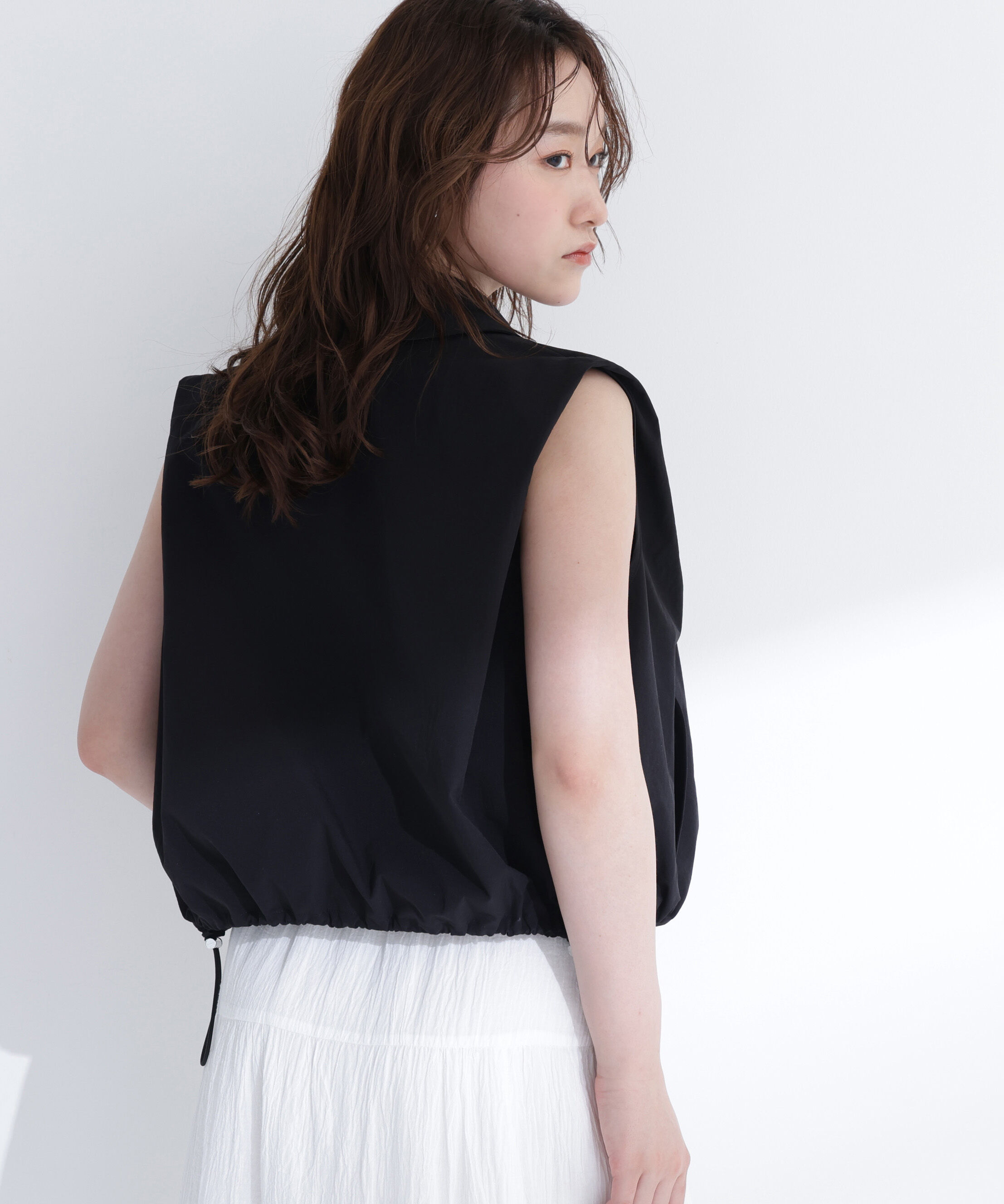  「ステンカラードロストジレ」|ブルゾン・スタジャン|