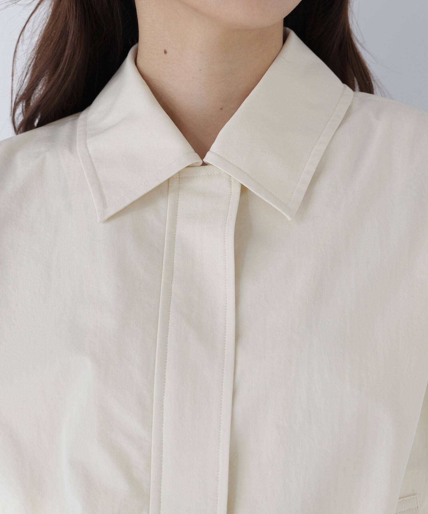  「ステンカラードロストジレ」|ブルゾン・スタジャン|