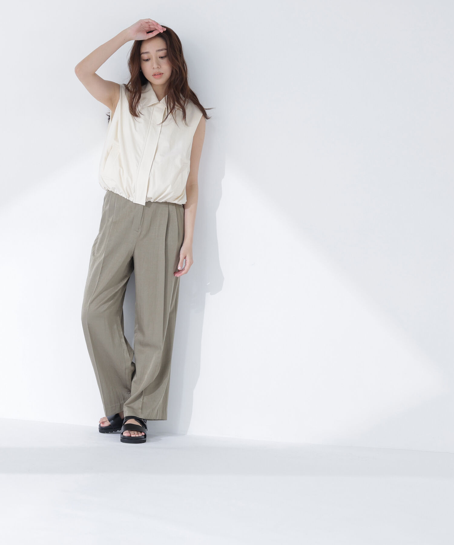  「ステンカラードロストジレ」|ブルゾン・スタジャン|