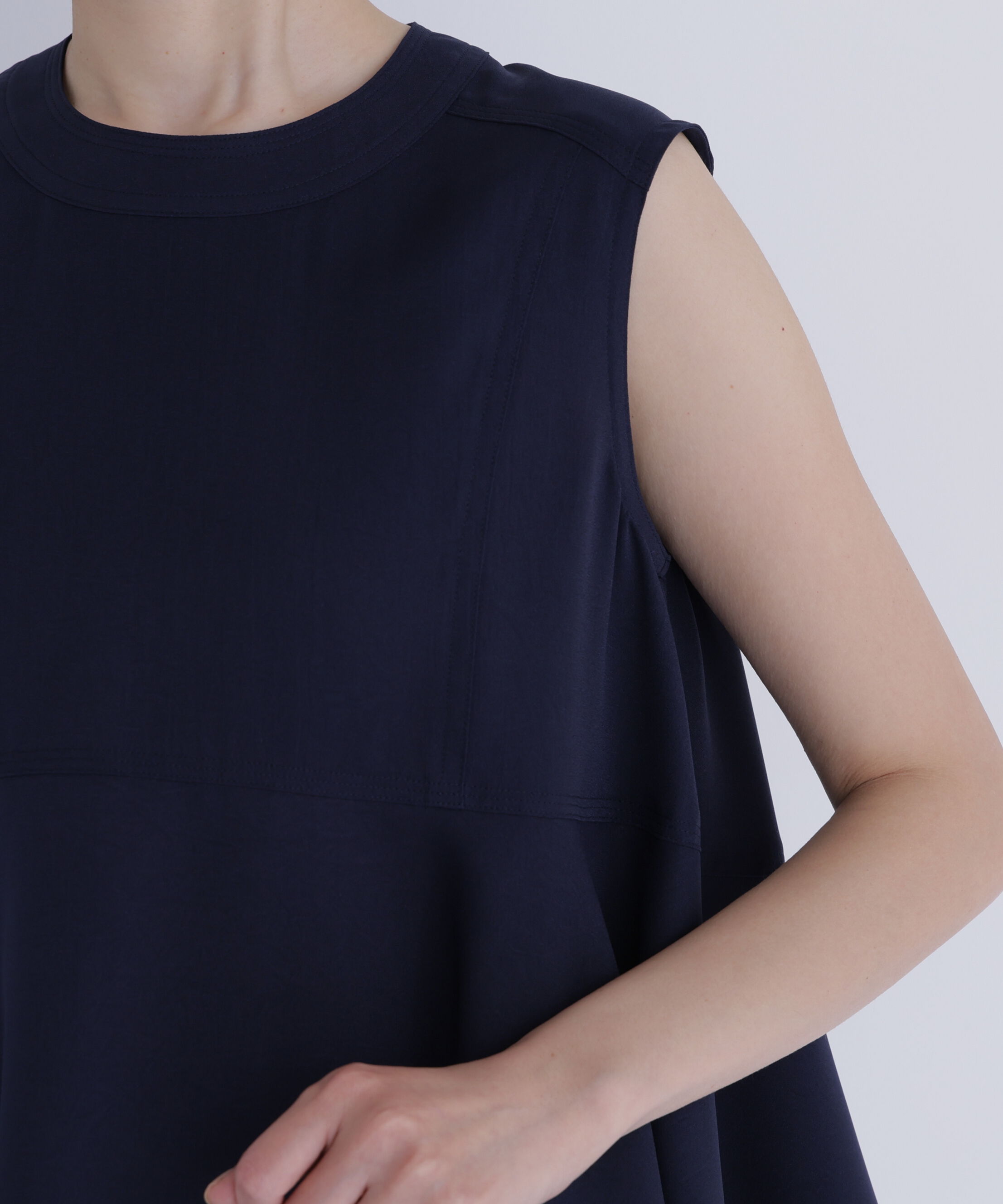  「ジョーゼットペプラムブラウス」|シャツ・ブラウス|