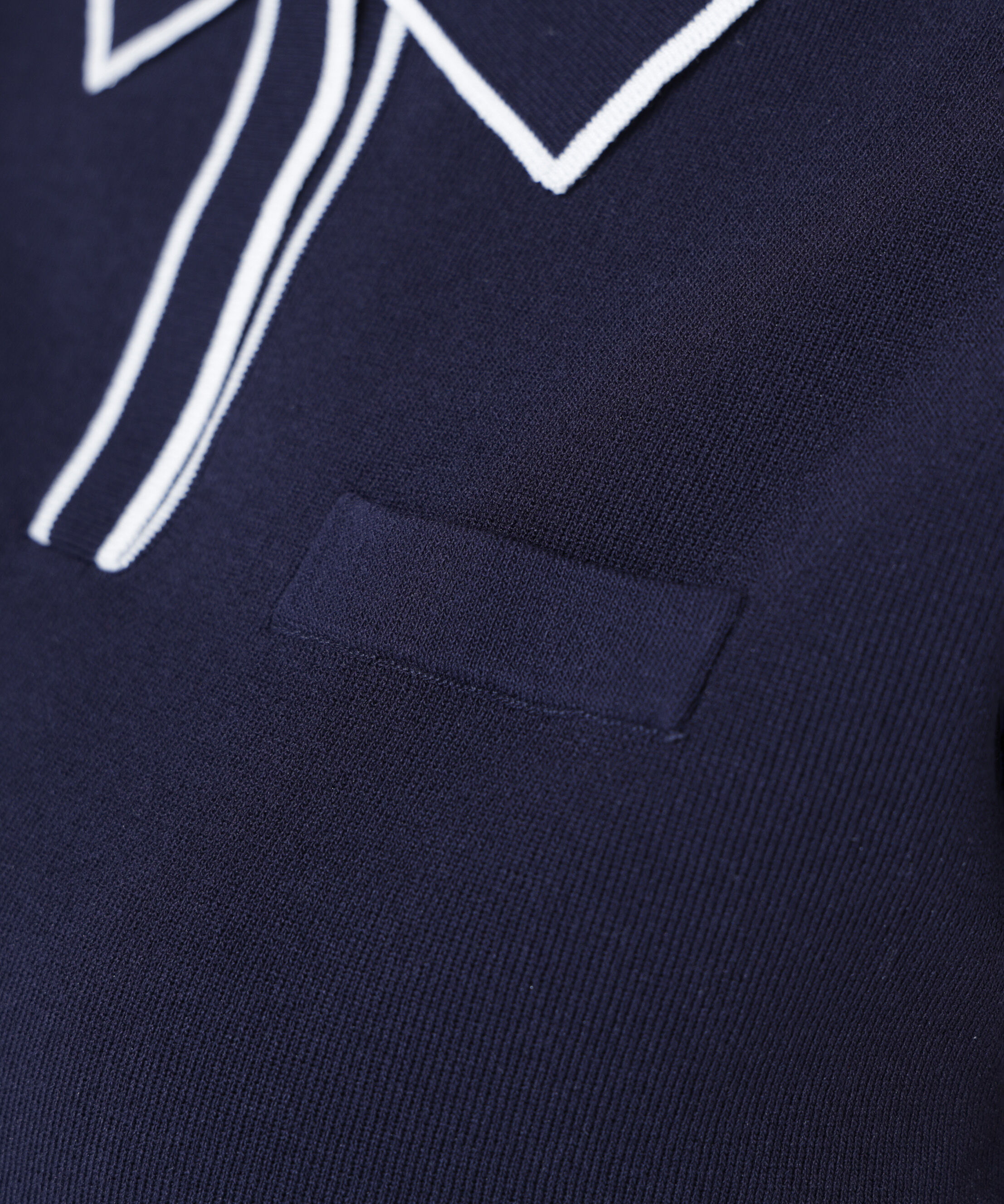  「バイカラーラインスキッパーニット」|ニット・セーター|