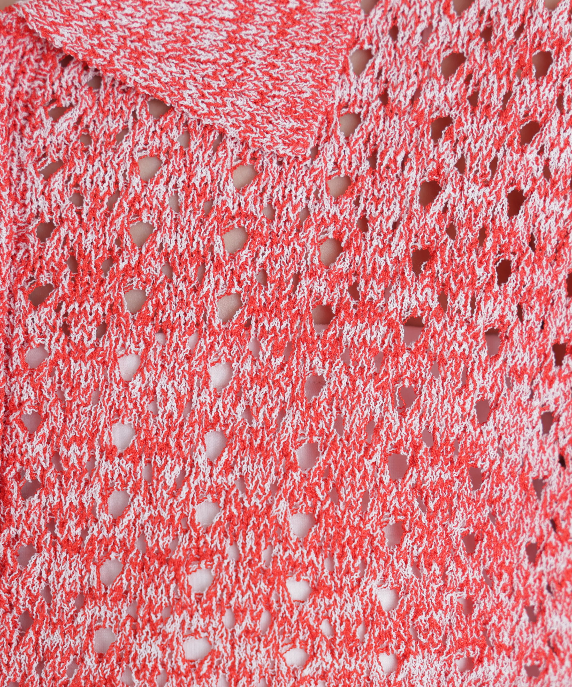  「メランジニットポロニット」|ニット・セーター|