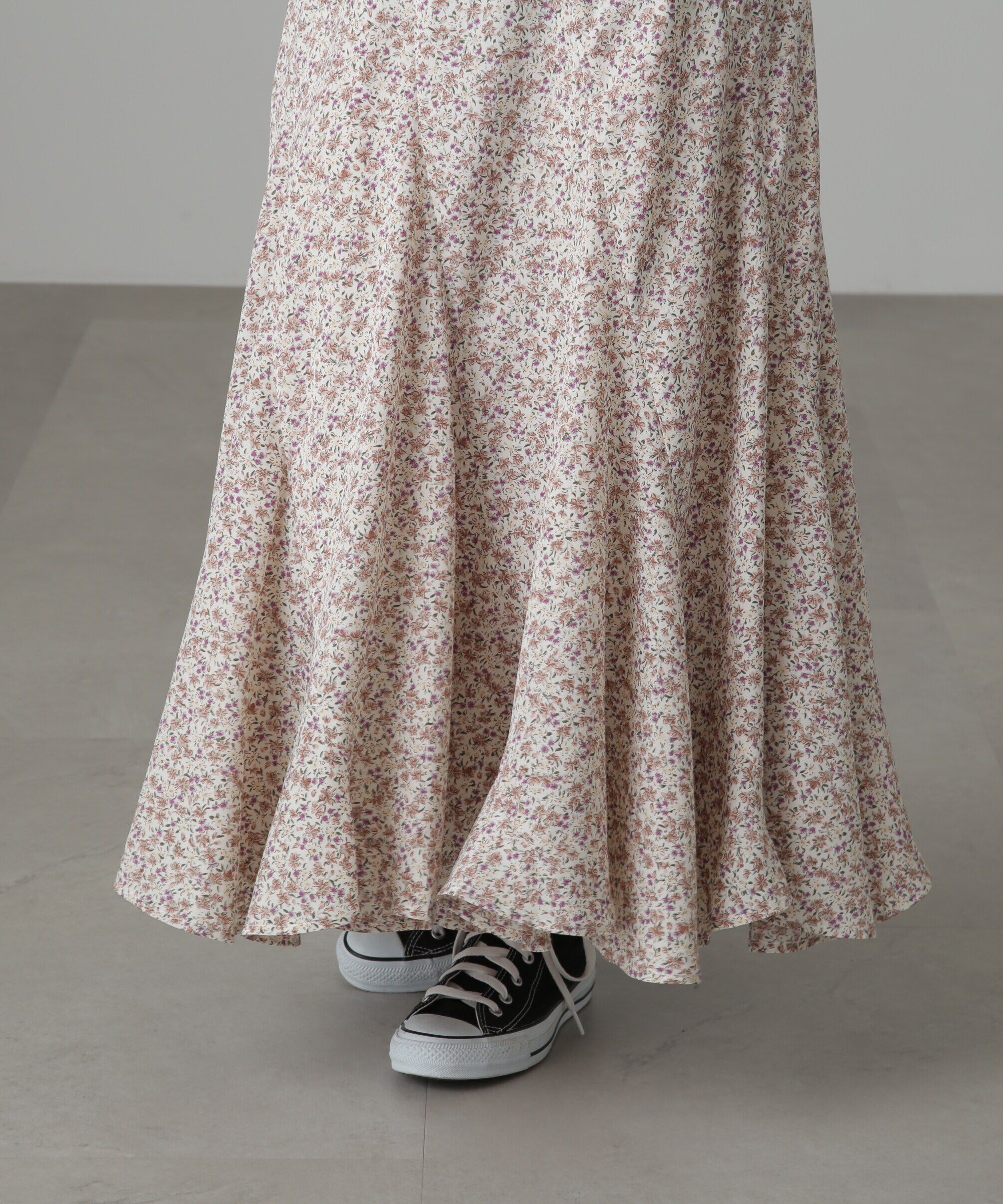  「フラワーエスカルゴマーメイドスカート」|スカート|