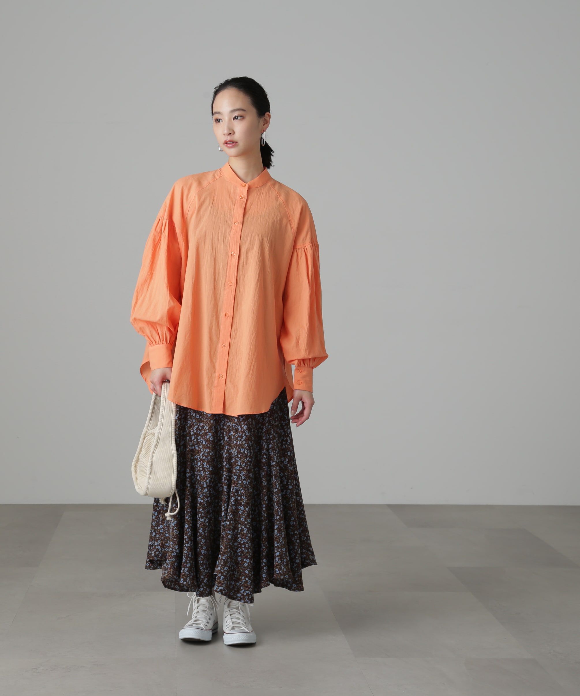  「フラワーエスカルゴマーメイドスカート」|スカート|