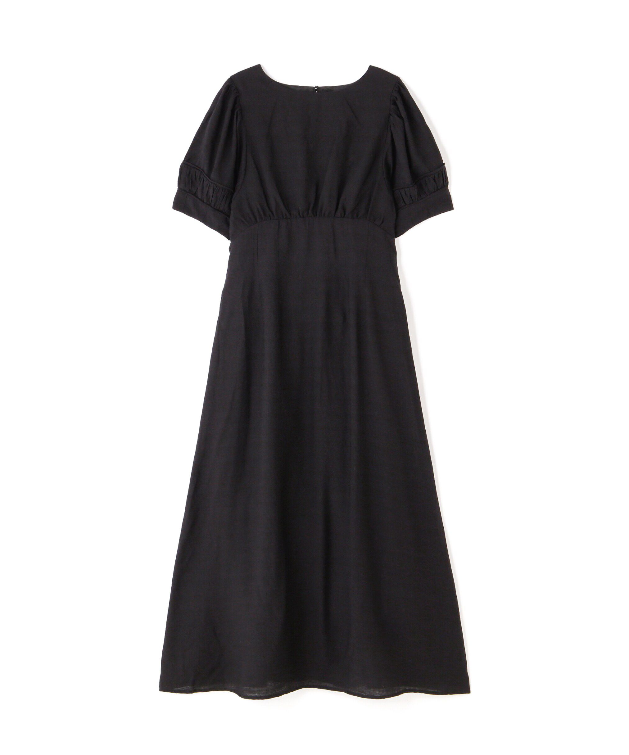  「パフスリーブバックリボンワンピース」|ワンピース|