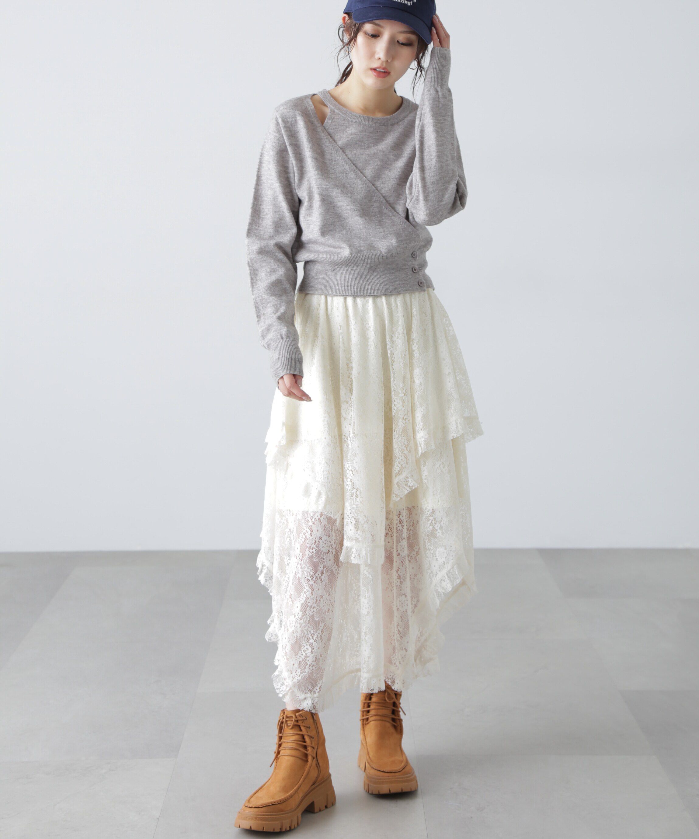  「イレヘムレーススカート」|スカート|