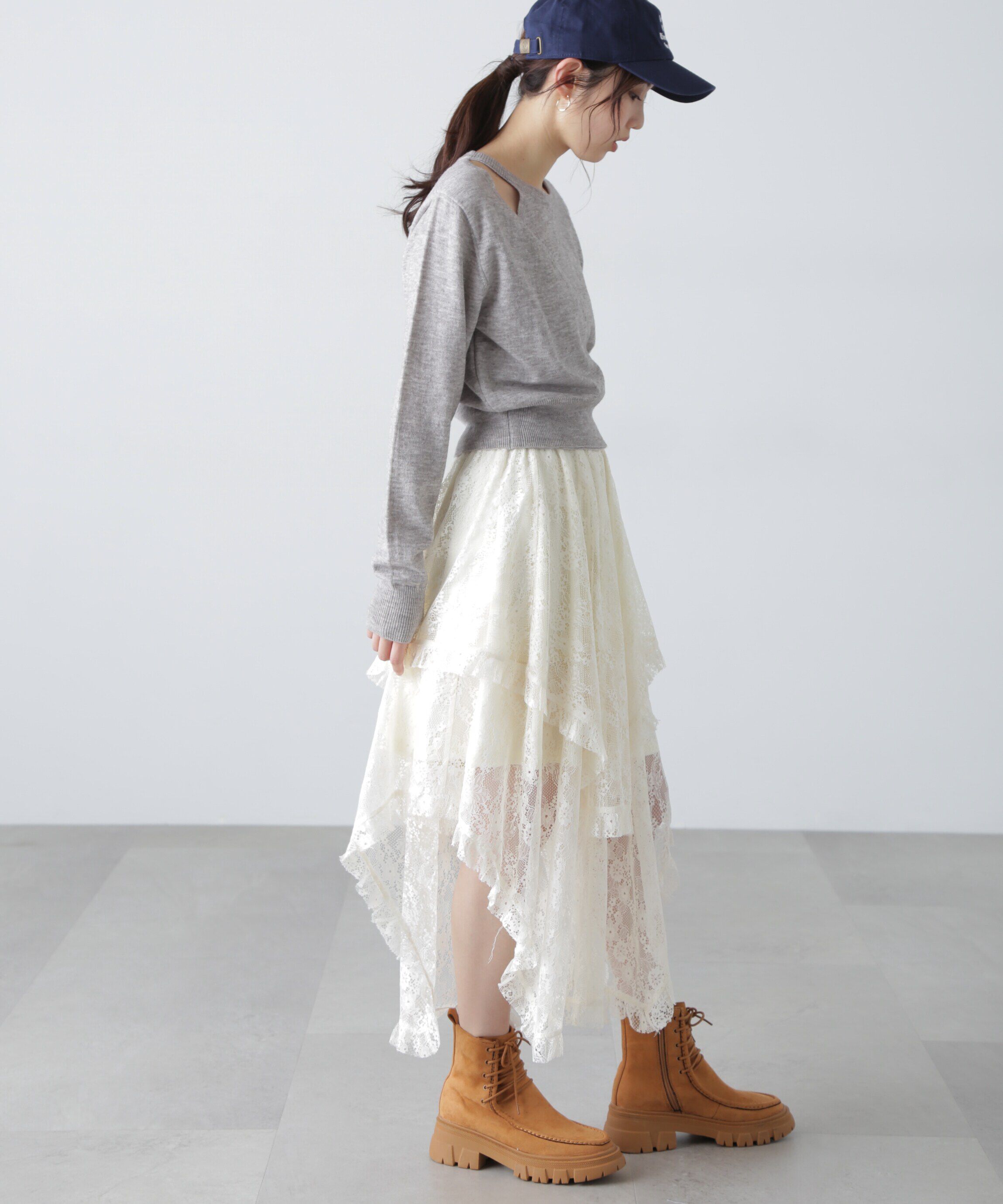  「イレヘムレーススカート」|スカート|