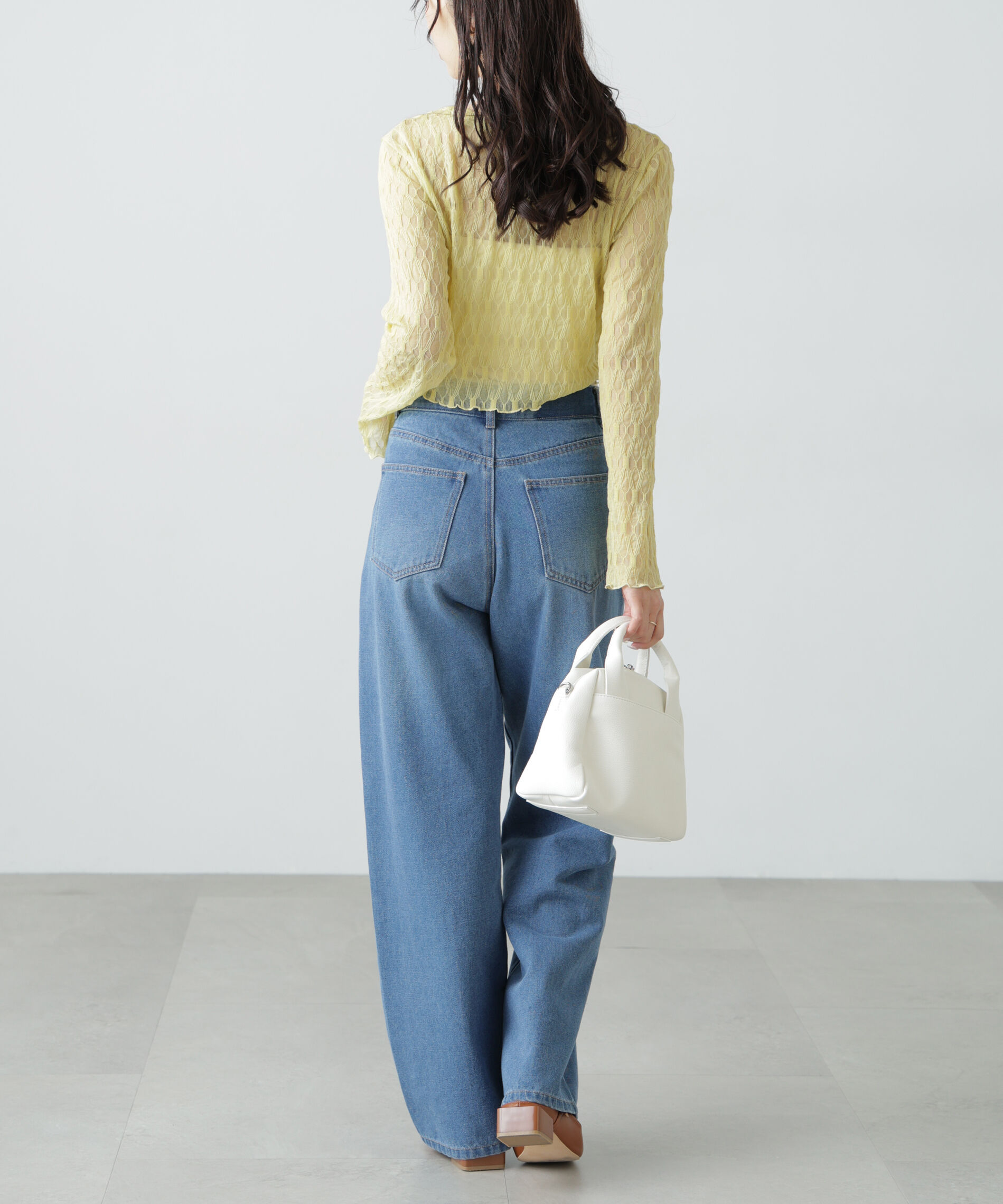  「シアーチュールカーディガン」|Tシャツ・カットソー|