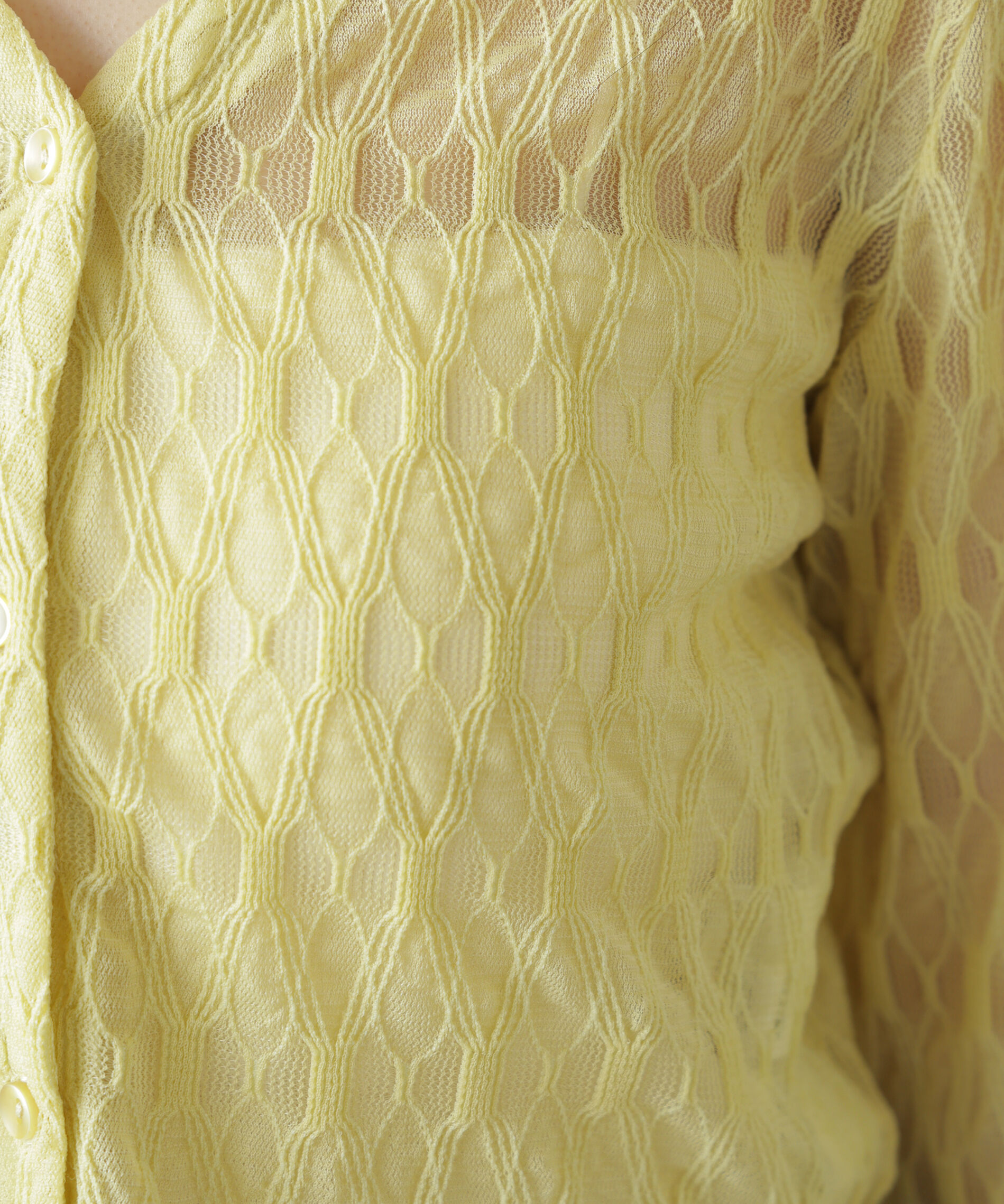  「シアーチュールカーディガン」|Tシャツ・カットソー|