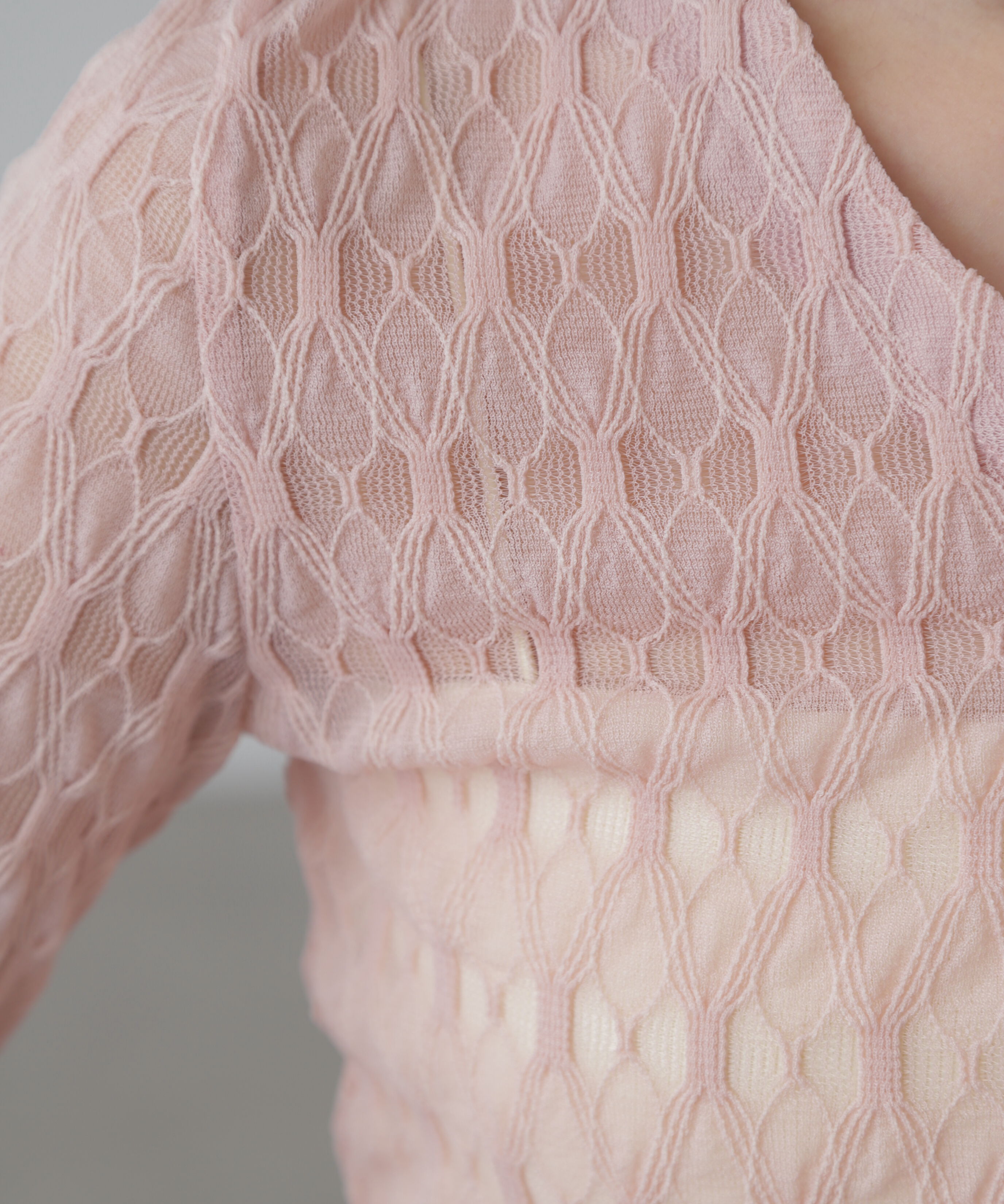  「シアーチュールカーディガン」|Tシャツ・カットソー|