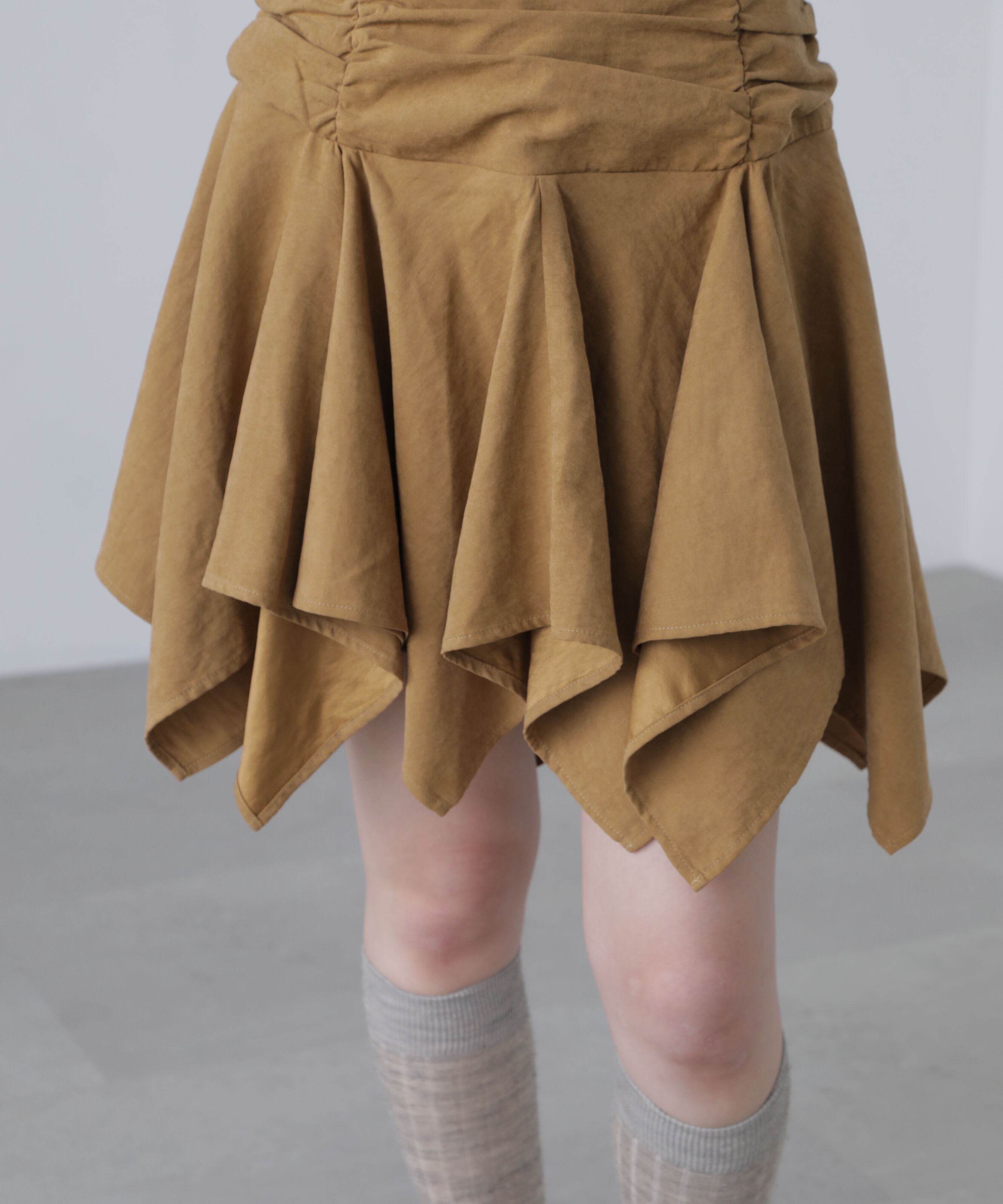  「イレヘムギャザーミニスカート」|スカート|