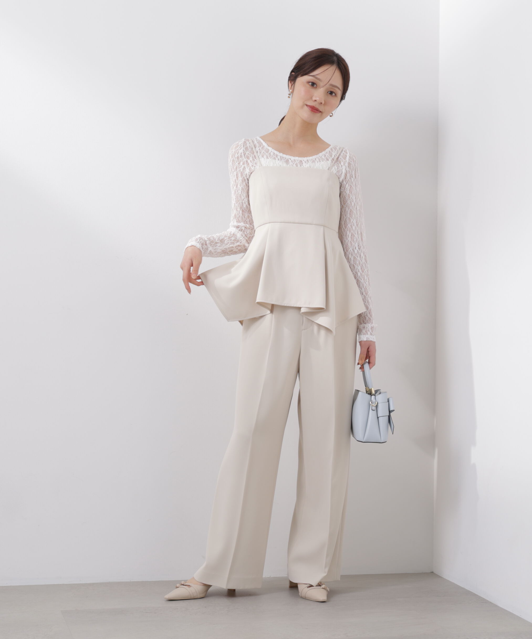 PROPORTION BODY DRESSING「ランダムヘムビスチェ　26SS」|シャツ・ブラウス|