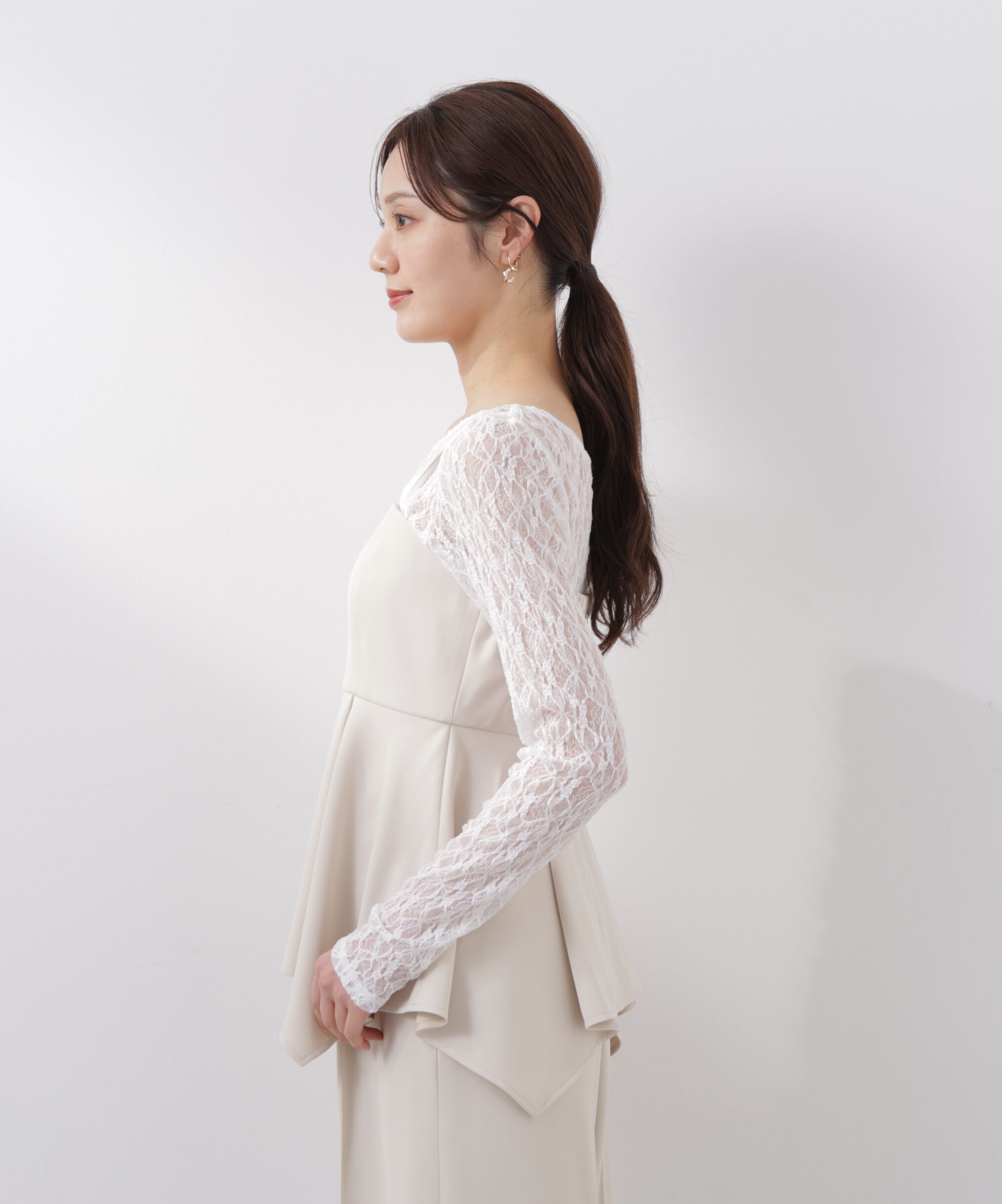 PROPORTION BODY DRESSING「ランダムヘムビスチェ　26SS」|シャツ・ブラウス|